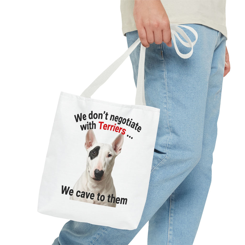 Bull Terrier Canvas Tote