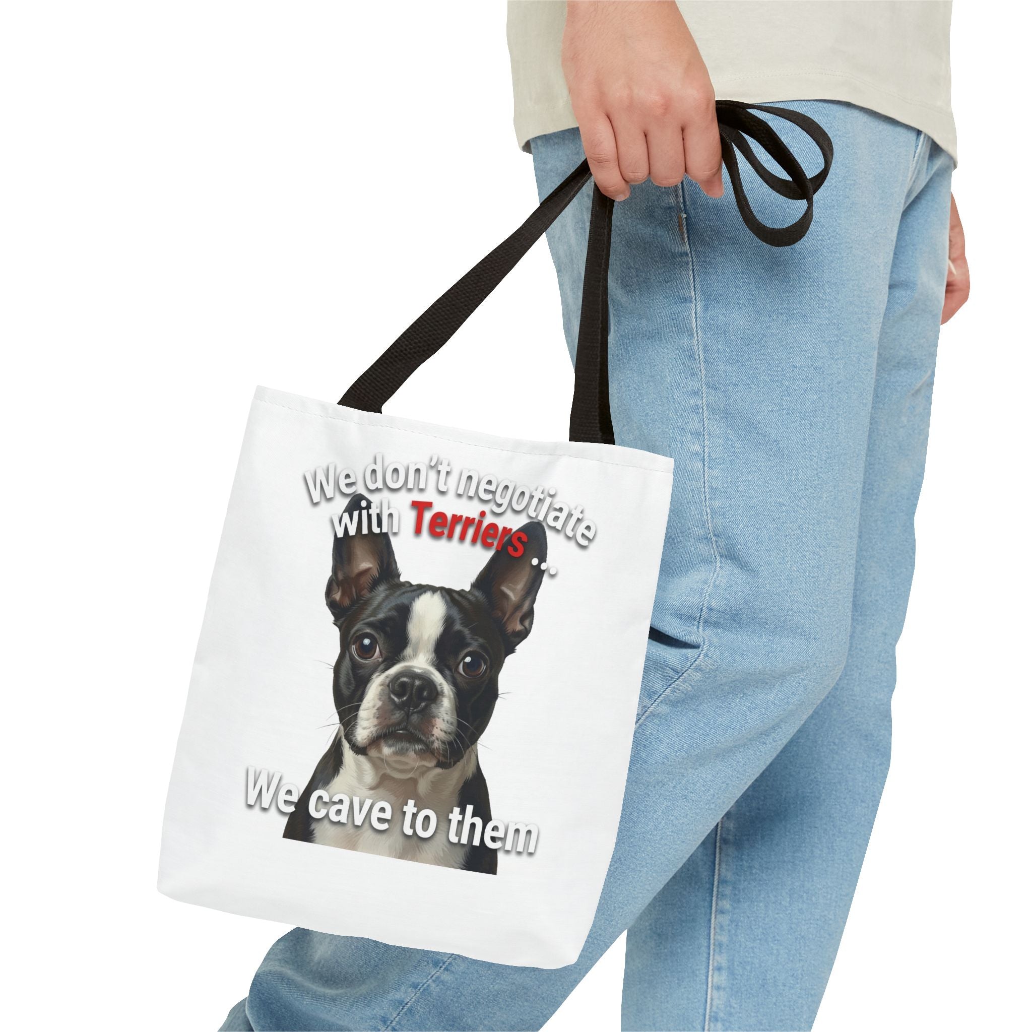Boston Terrier Canvas Tote