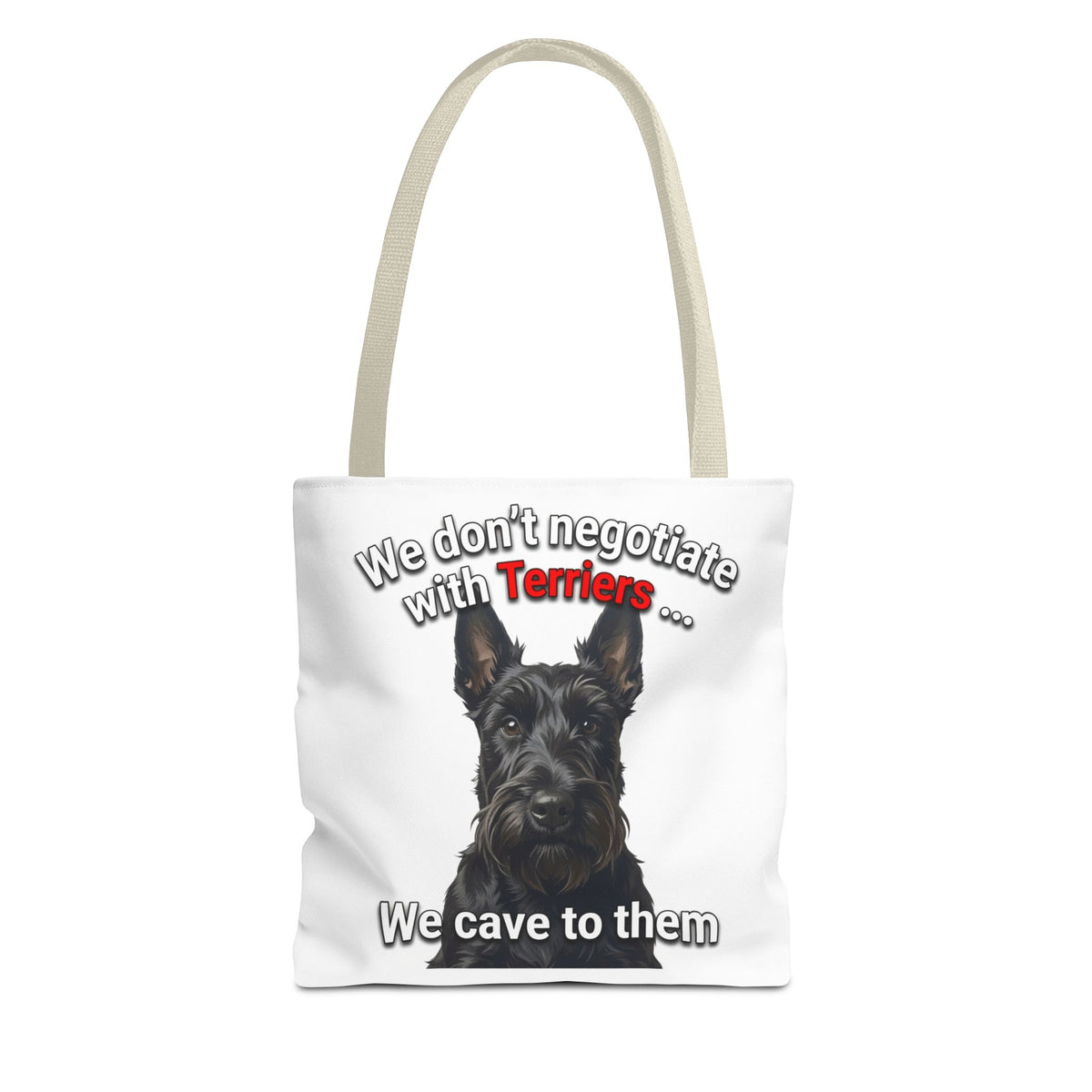 Scottish Terrier Lovers Canvas Tote