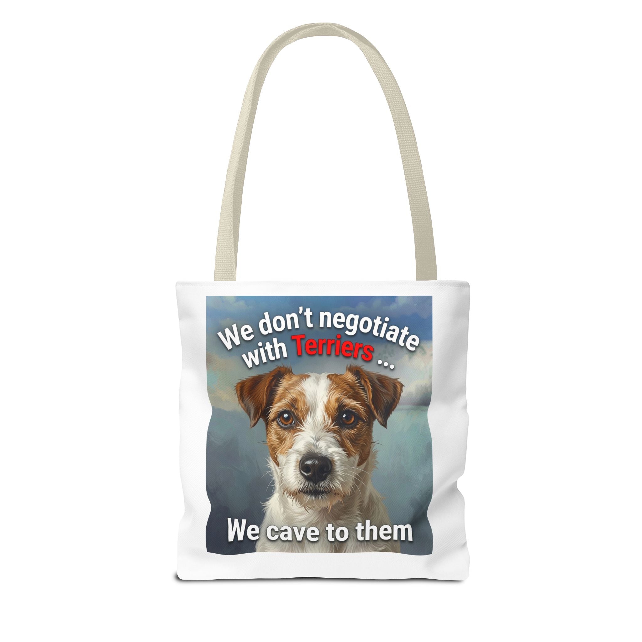 Jack Russell (Wire Haired) Terrier Canvas Tote
