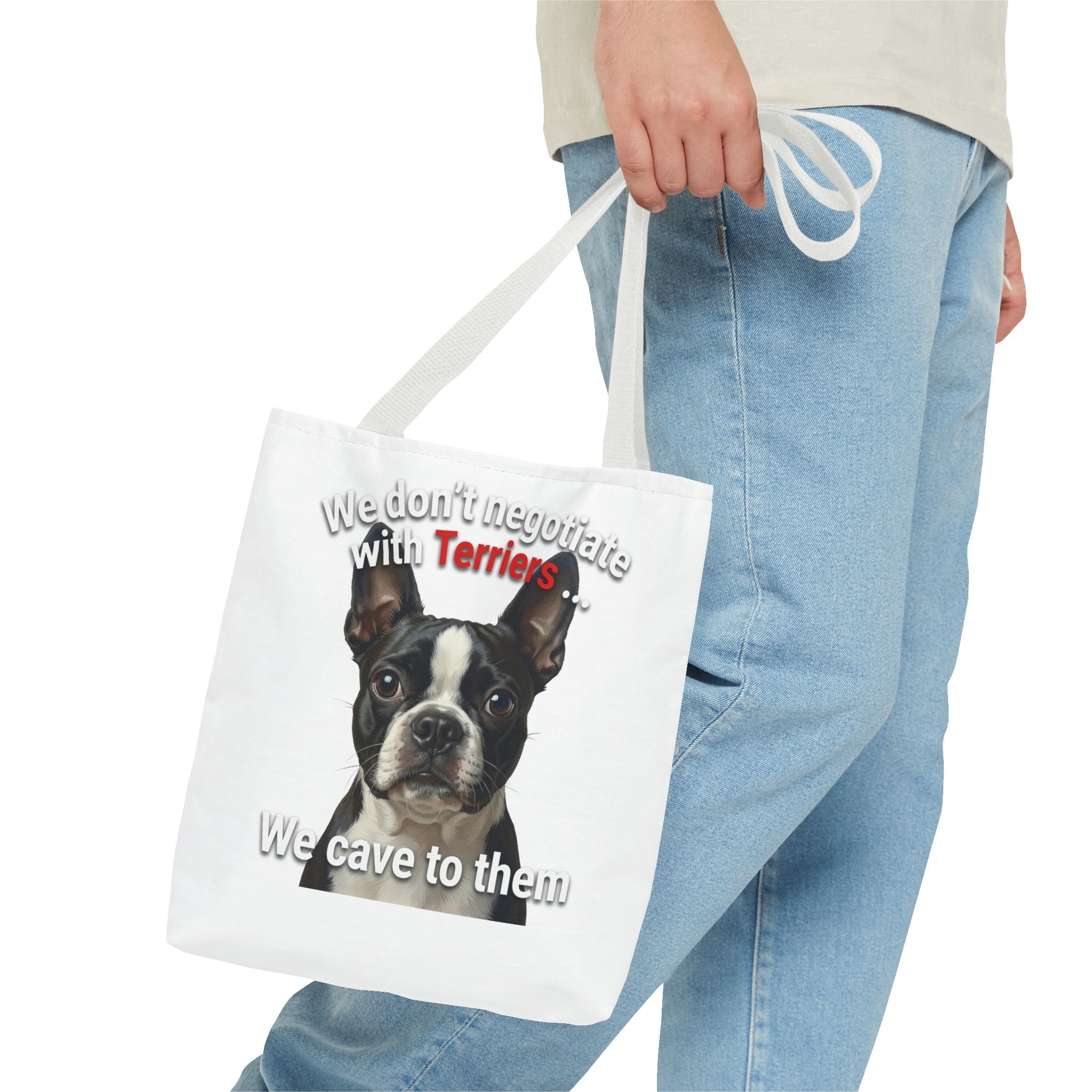 Boston Terrier Canvas Tote