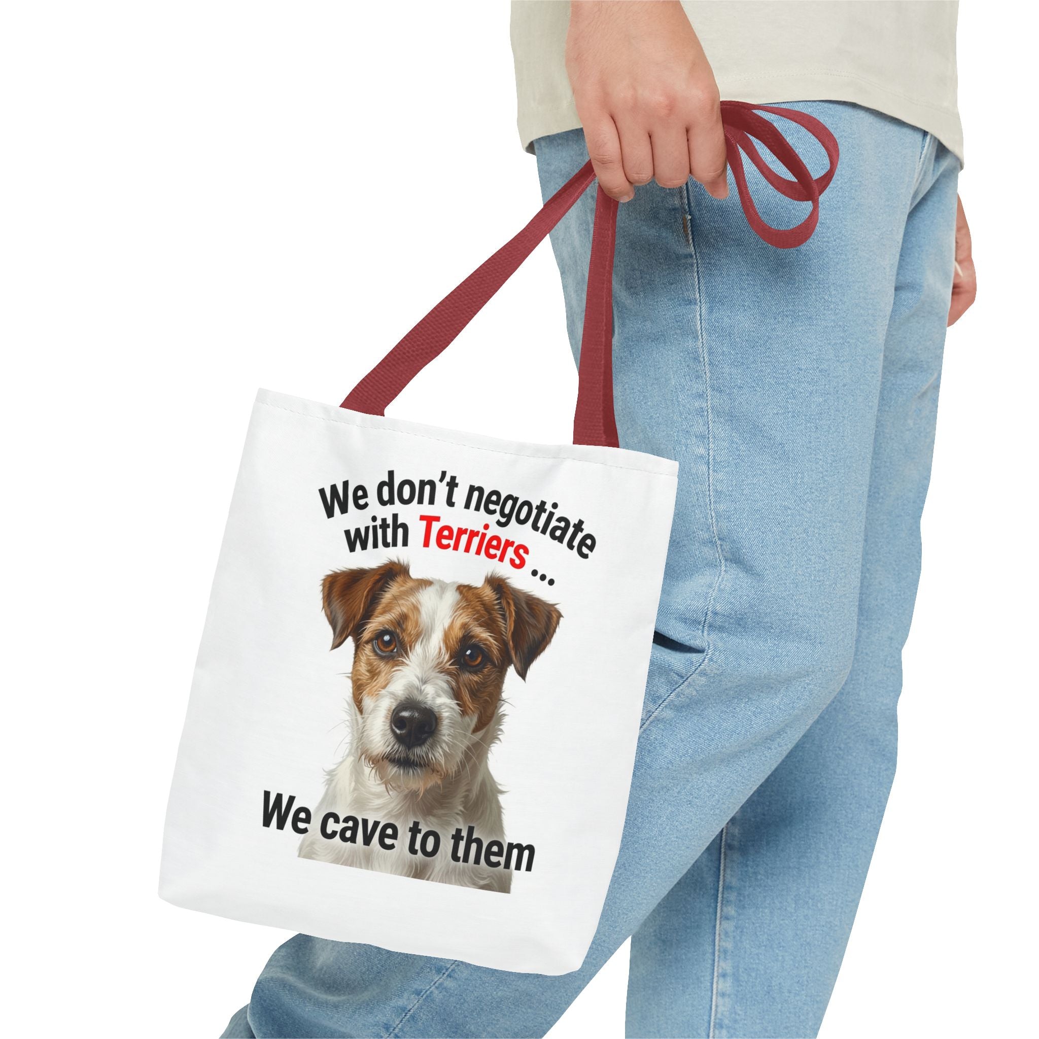 Jack Russell (Wire Haired) Terrier Canvas Tote