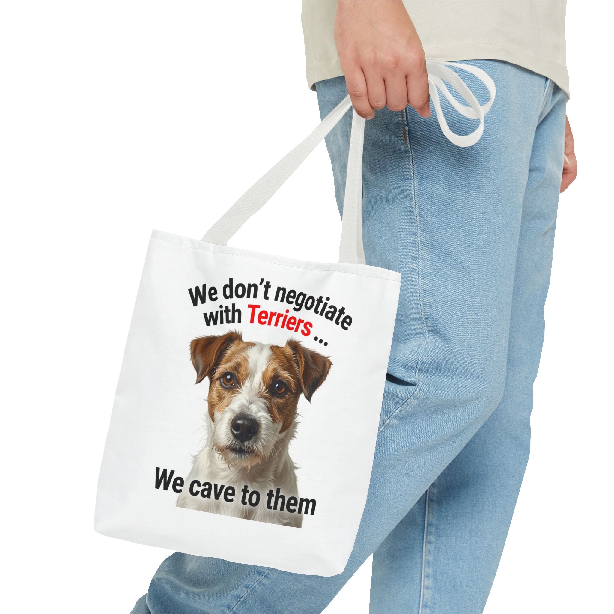 Jack Russell (Wire Haired) Terrier Canvas Tote