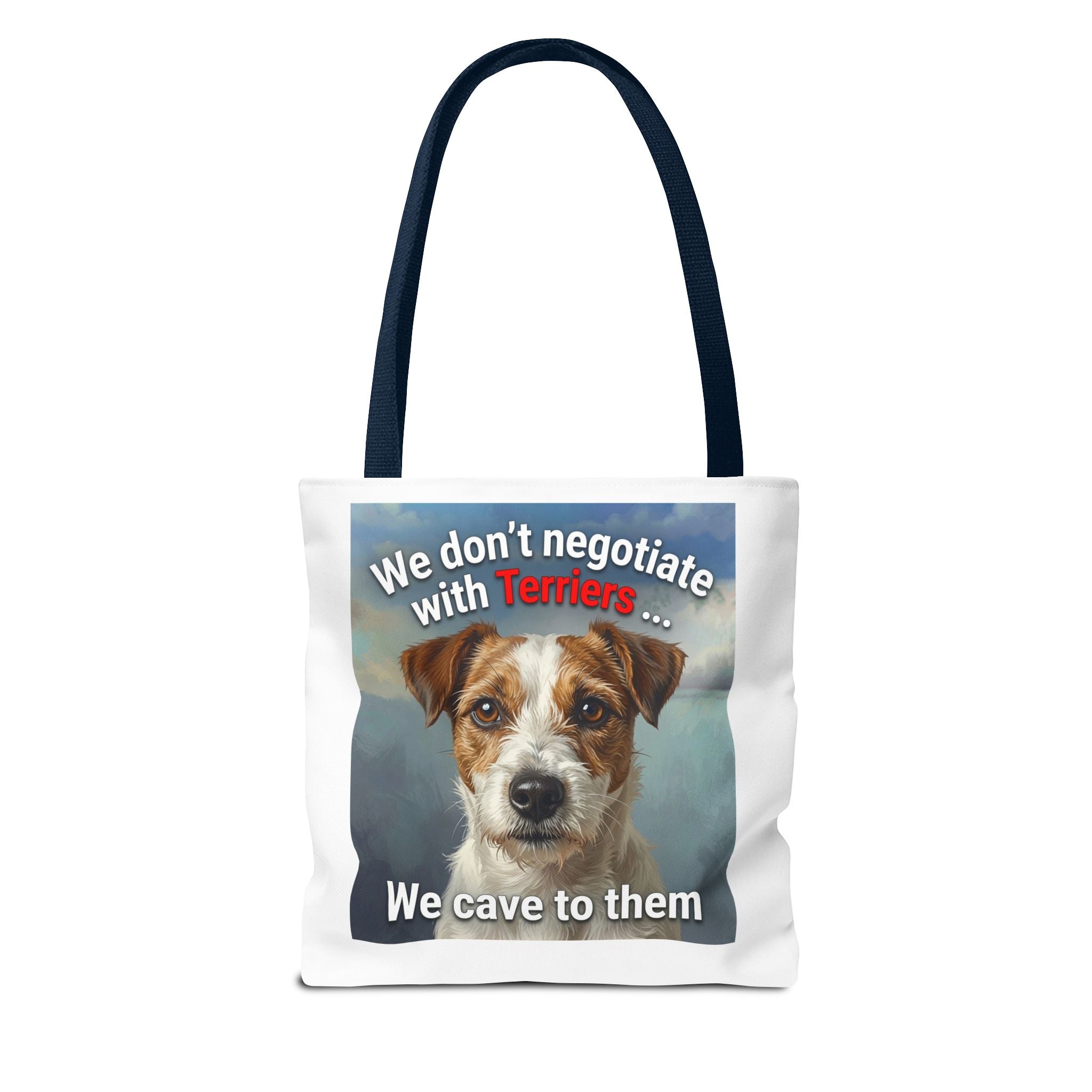 Jack Russell (Wire Haired) Terrier Canvas Tote