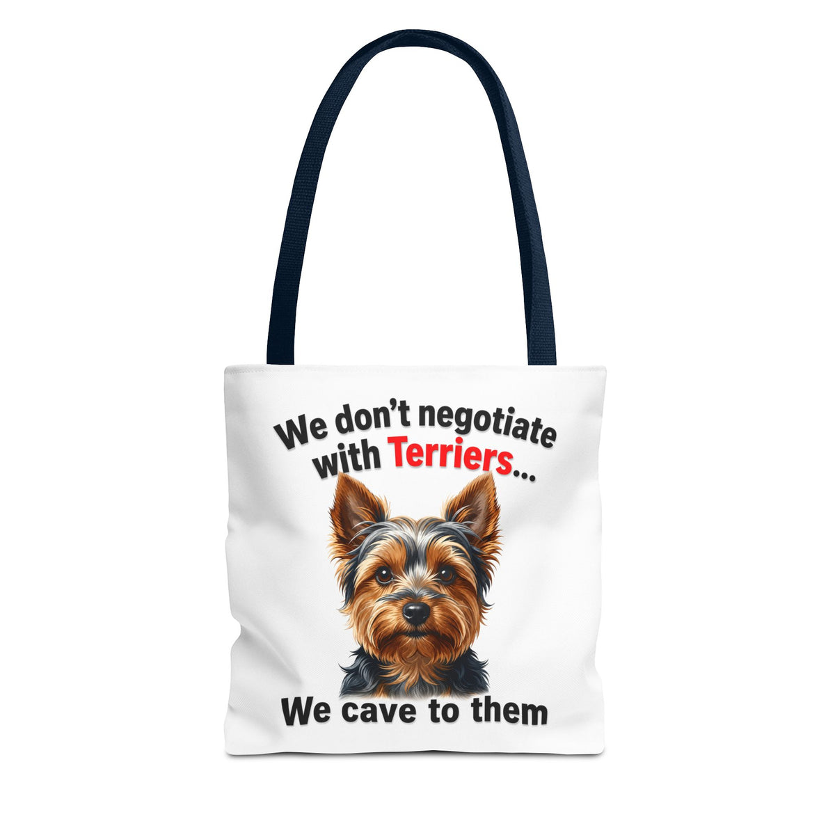 Yorkie Lover's Canvas Tote