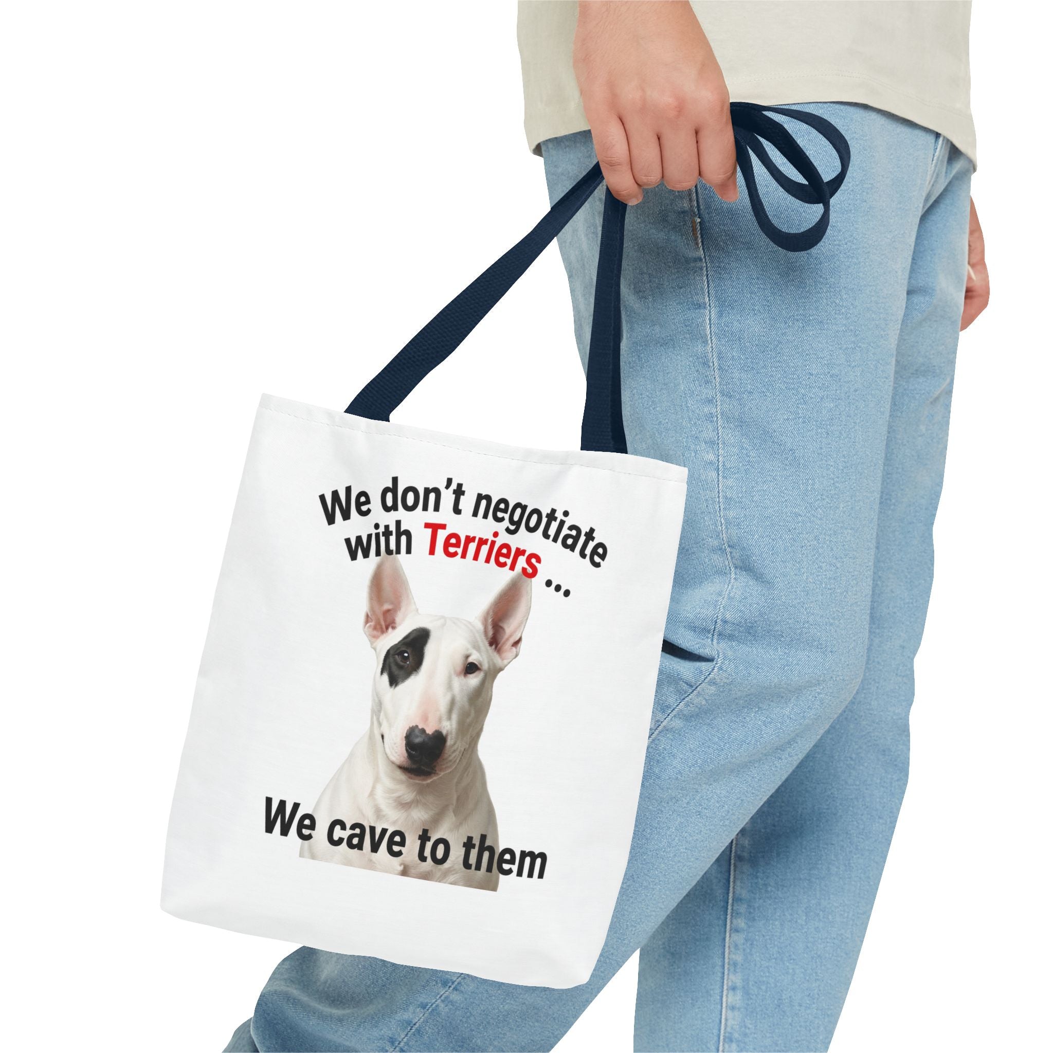 Bull Terrier Canvas Tote