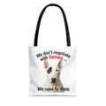 Bull Terrier Canvas Tote