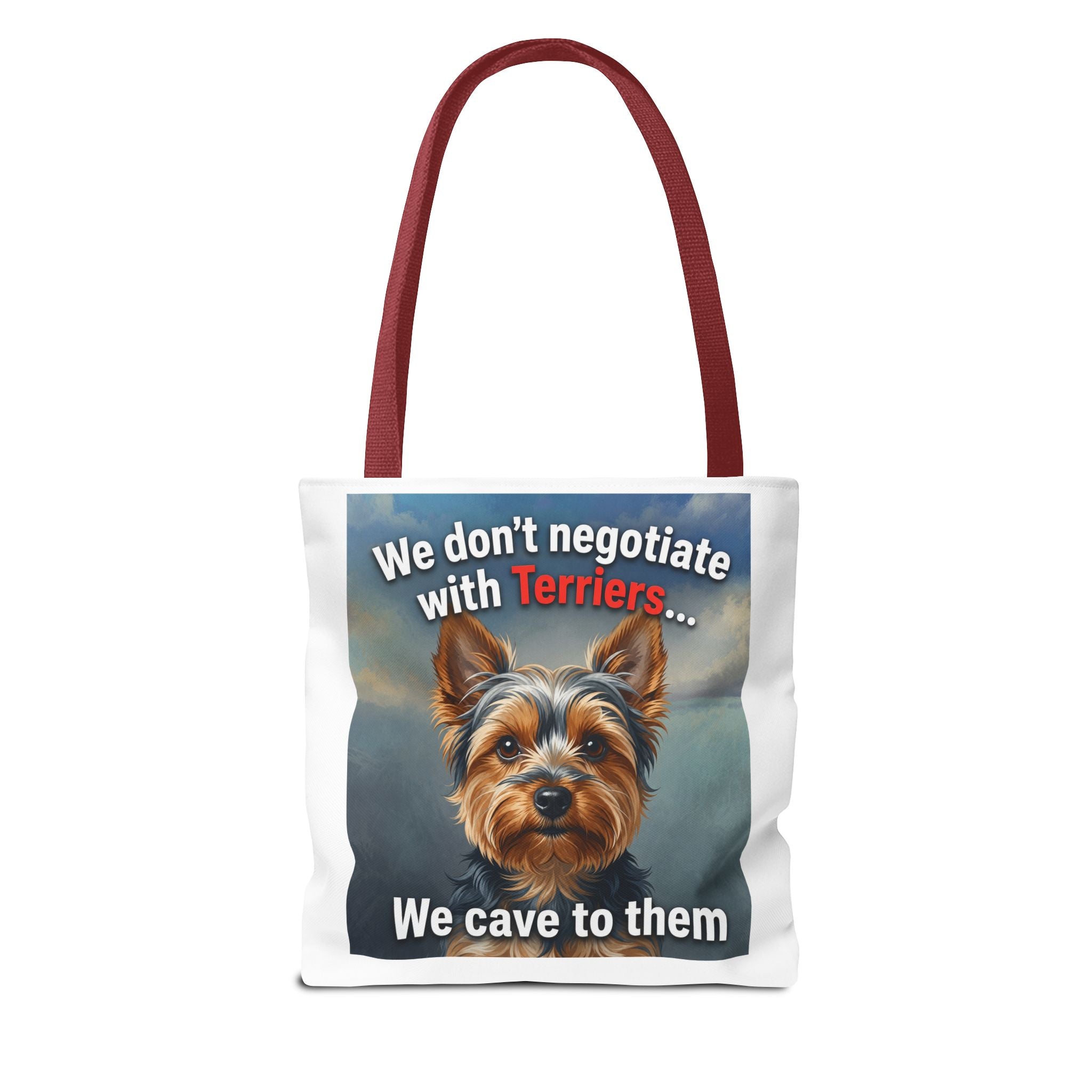 Yorkie Lover's Canvas Tote