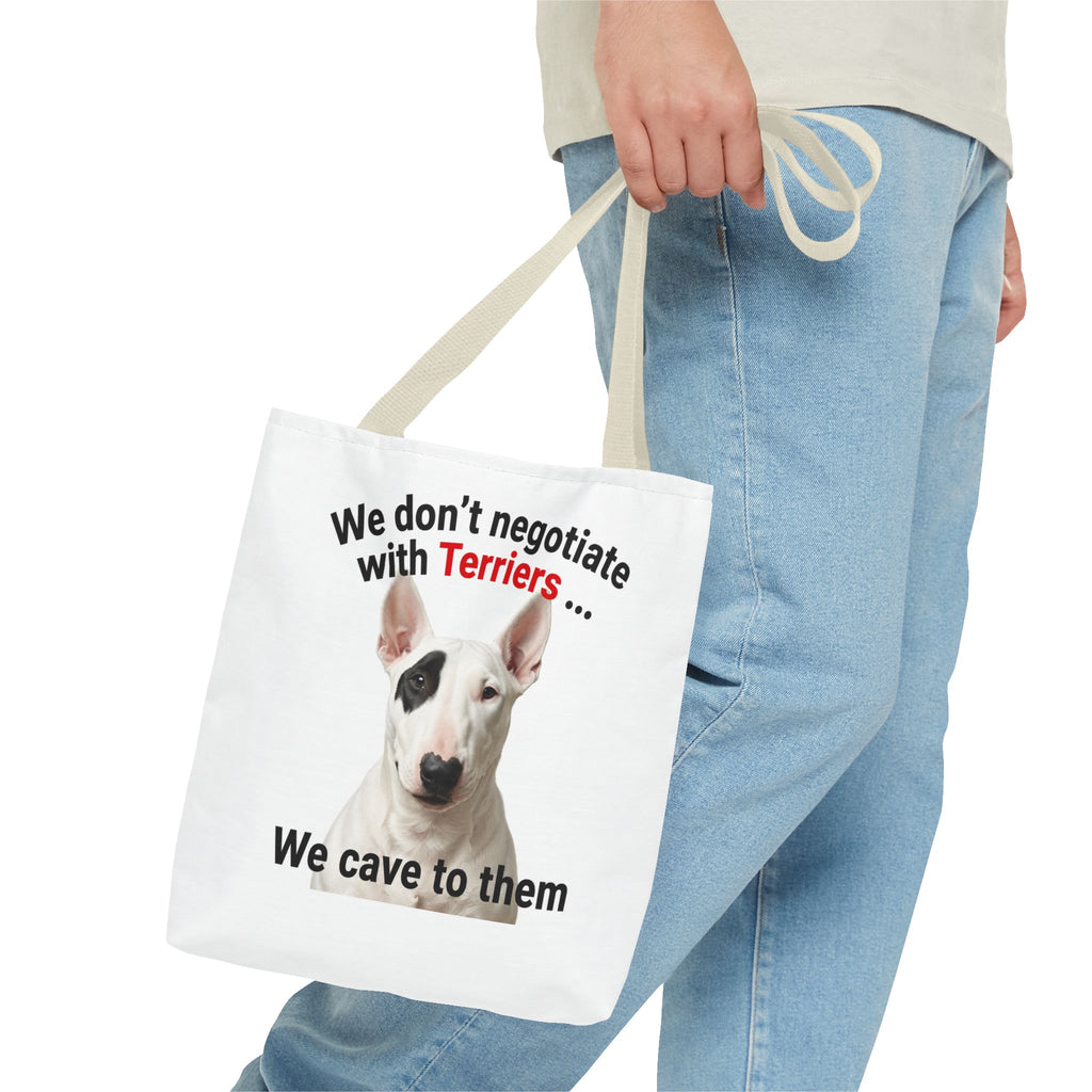 Bull Terrier Canvas Tote