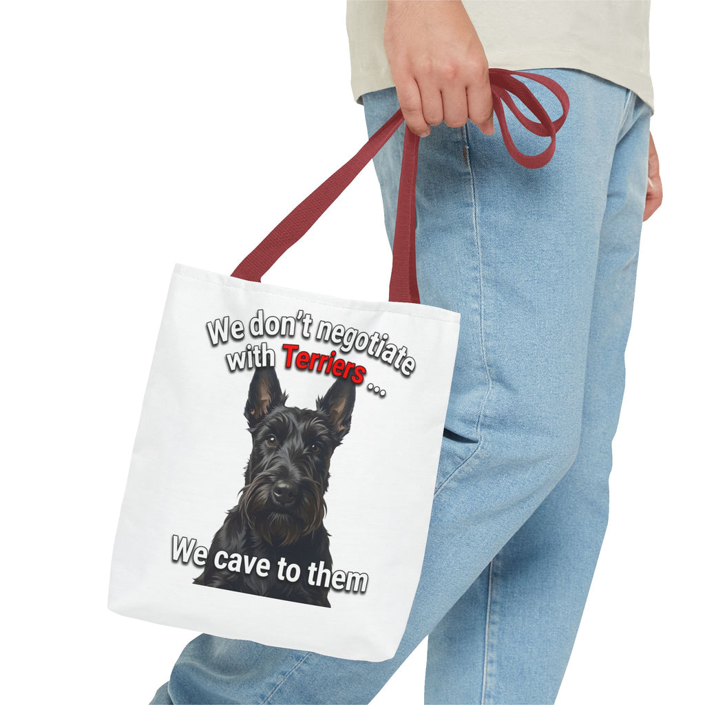 Scottish Terrier Lovers Canvas Tote