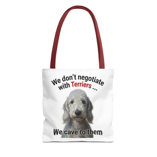 Bedlington Terrier Canvas Tote