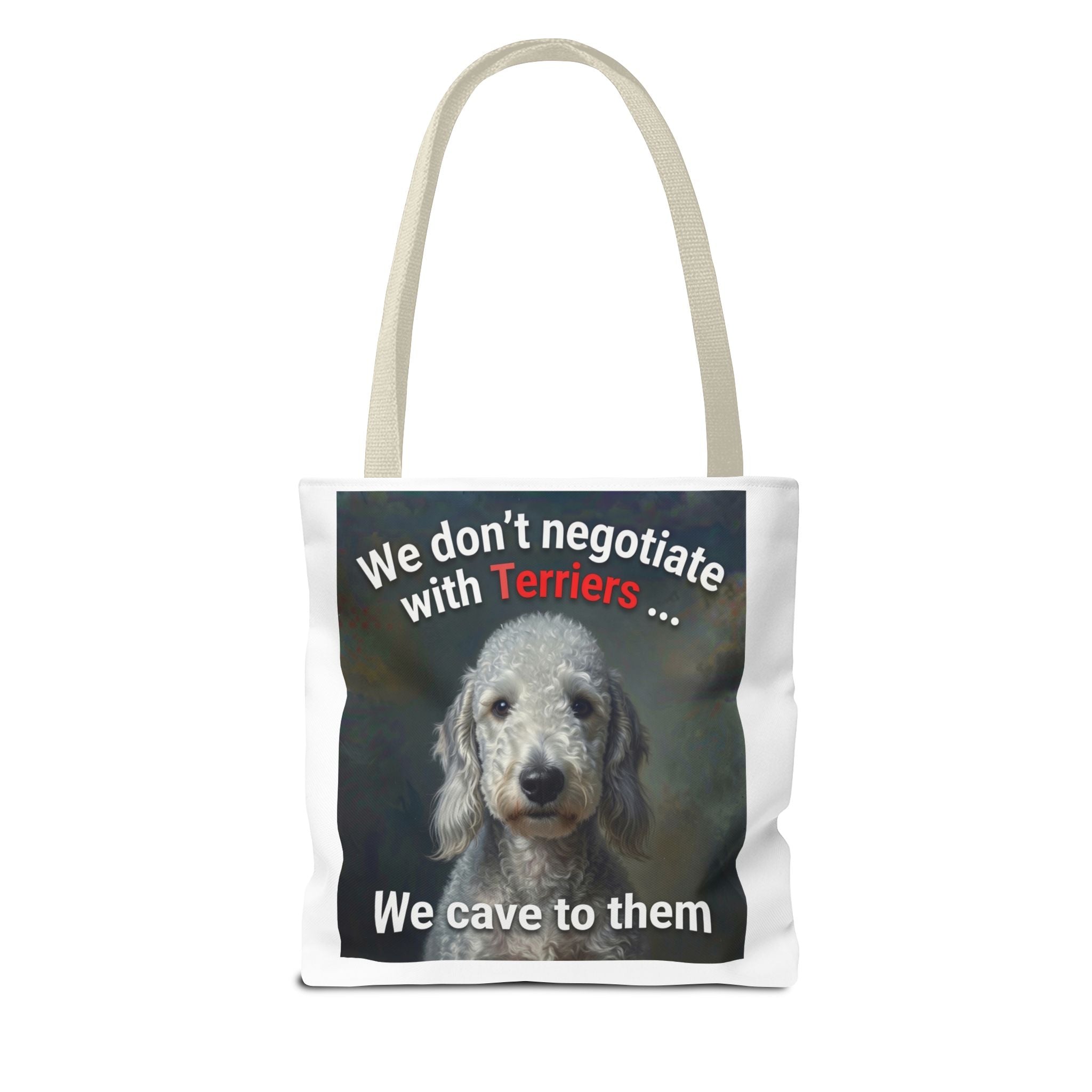 Bedlington Terrier Canvas Tote
