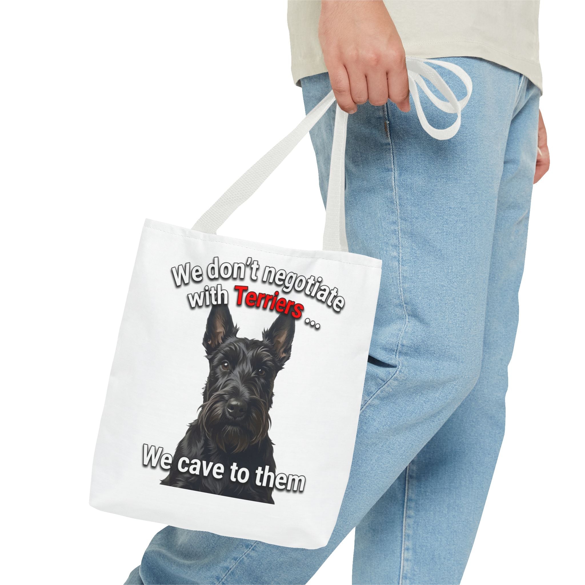 Scottish Terrier Lovers Canvas Tote