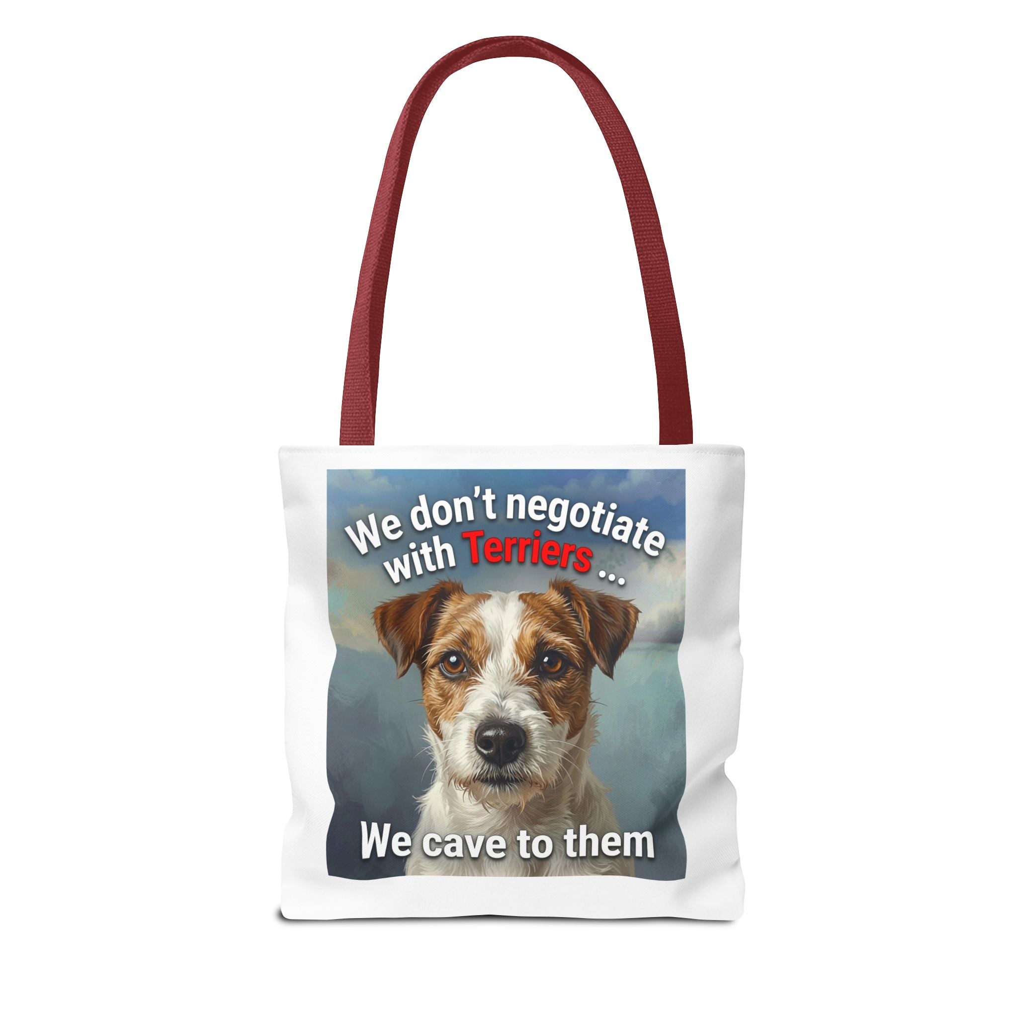 Jack Russell (Wire Haired) Terrier Canvas Tote