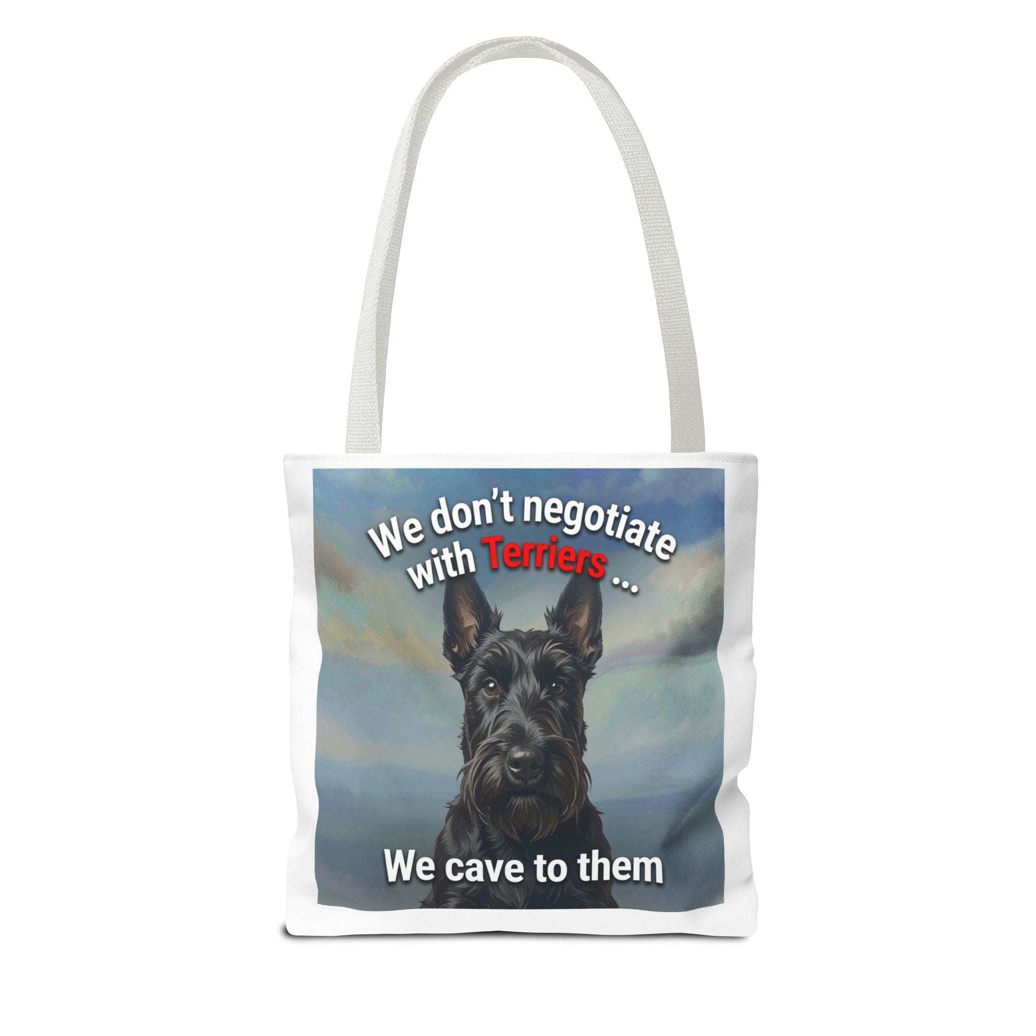 Scottish Terrier Lovers Canvas Tote