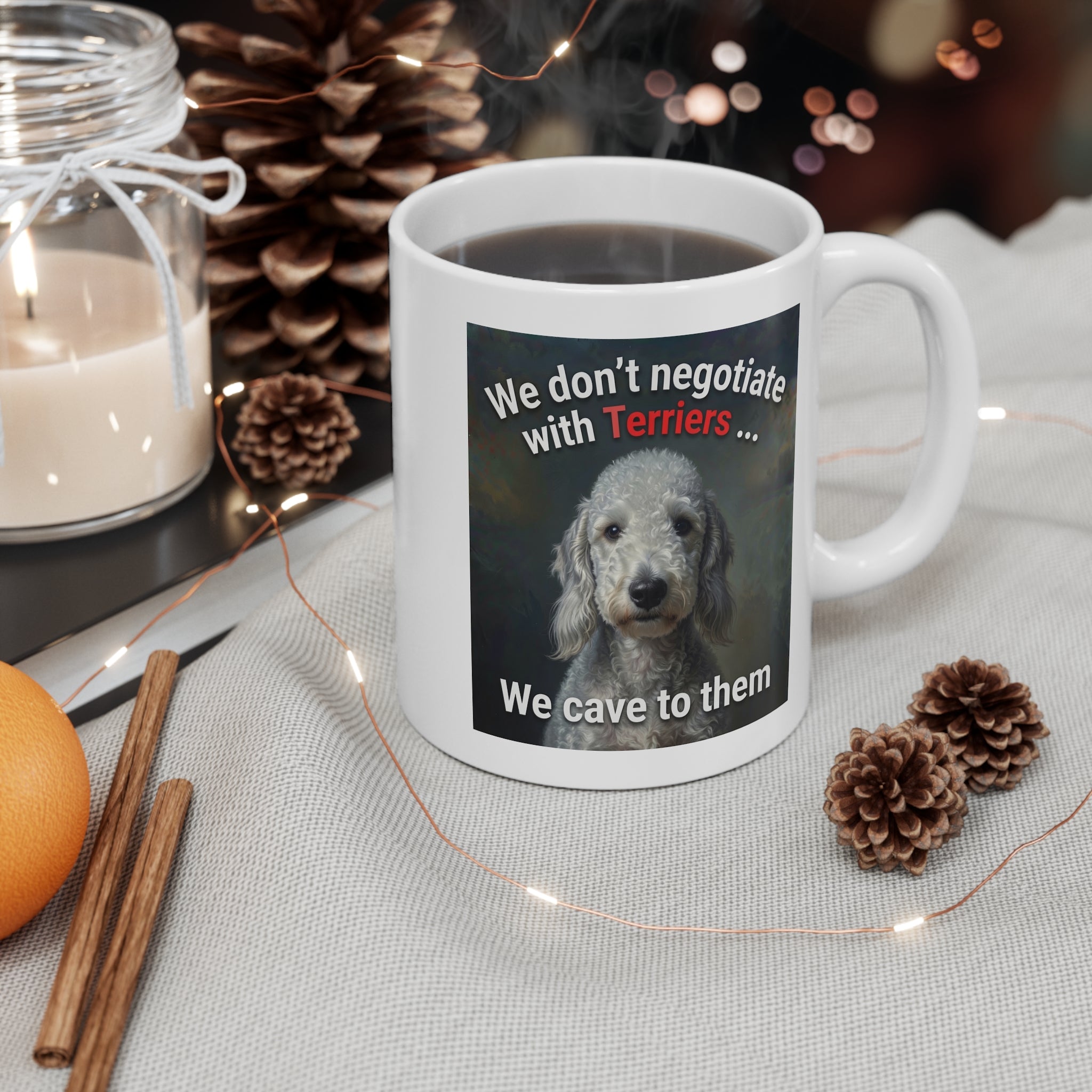 Bedlington Terrier Lover's 11oz Coffee Cup