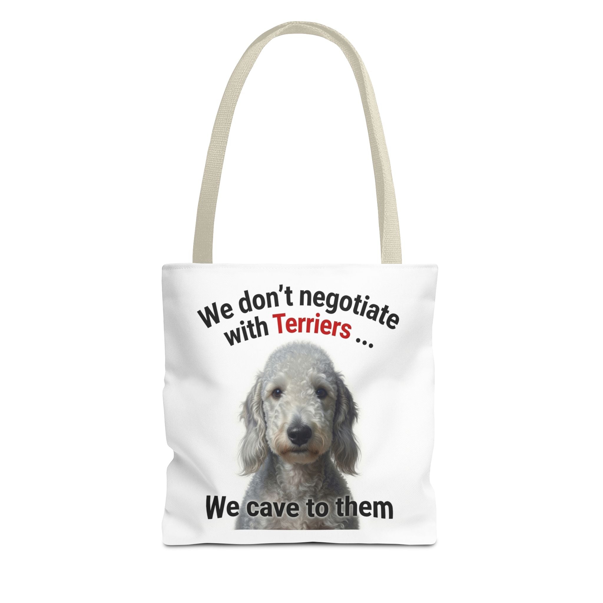 Bedlington Terrier Canvas Tote