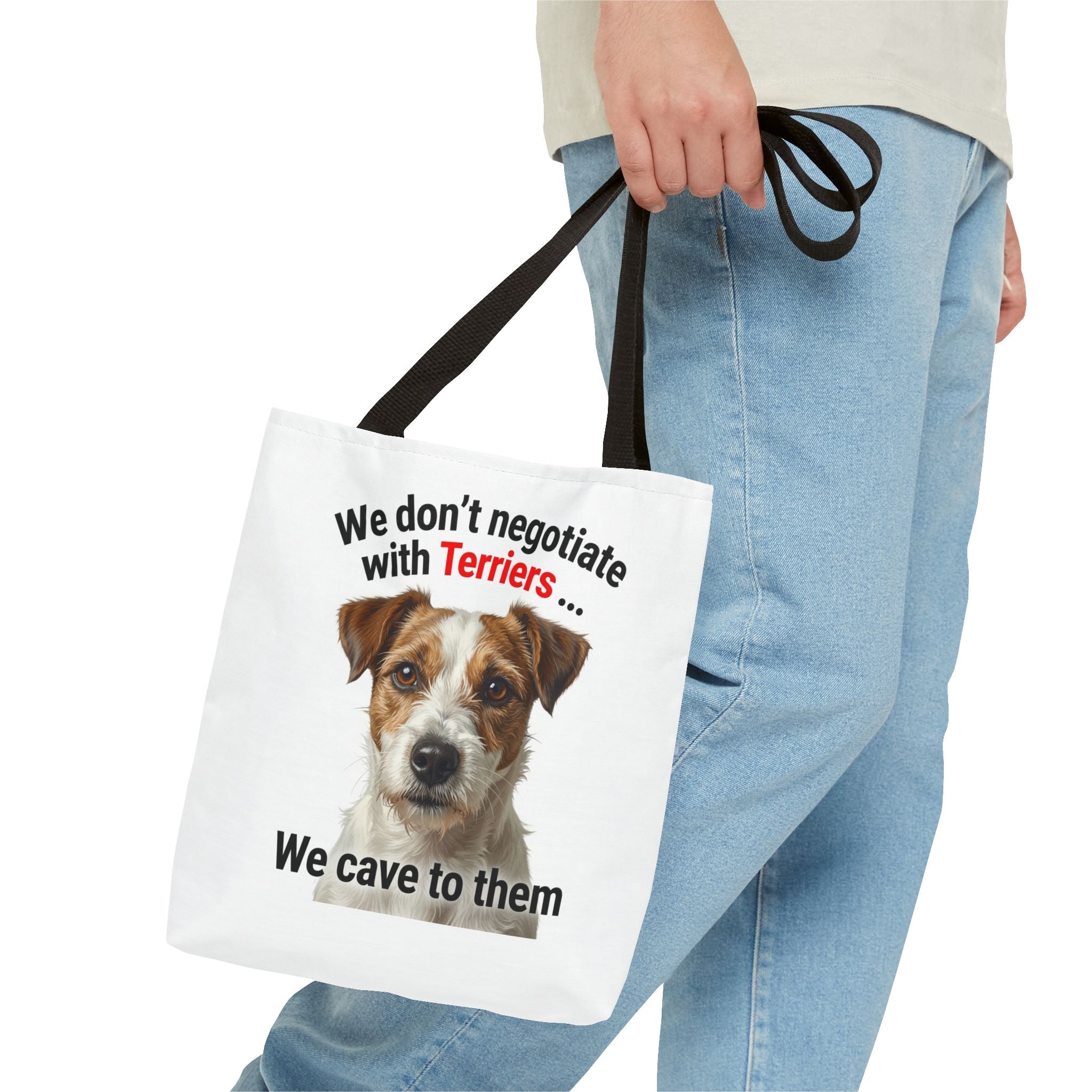 Jack Russell (Wire Haired) Terrier Canvas Tote