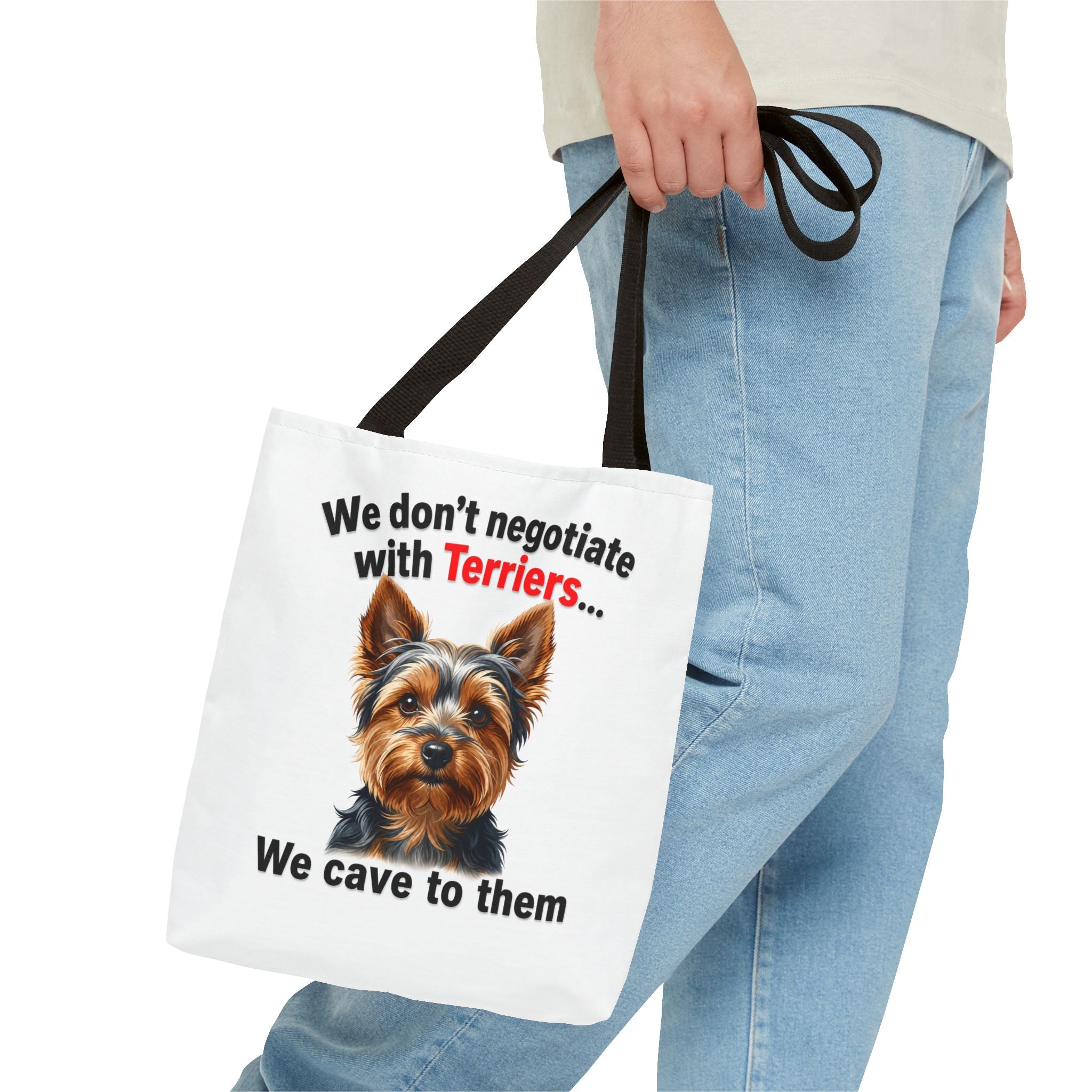Yorkie Lover's Canvas Tote