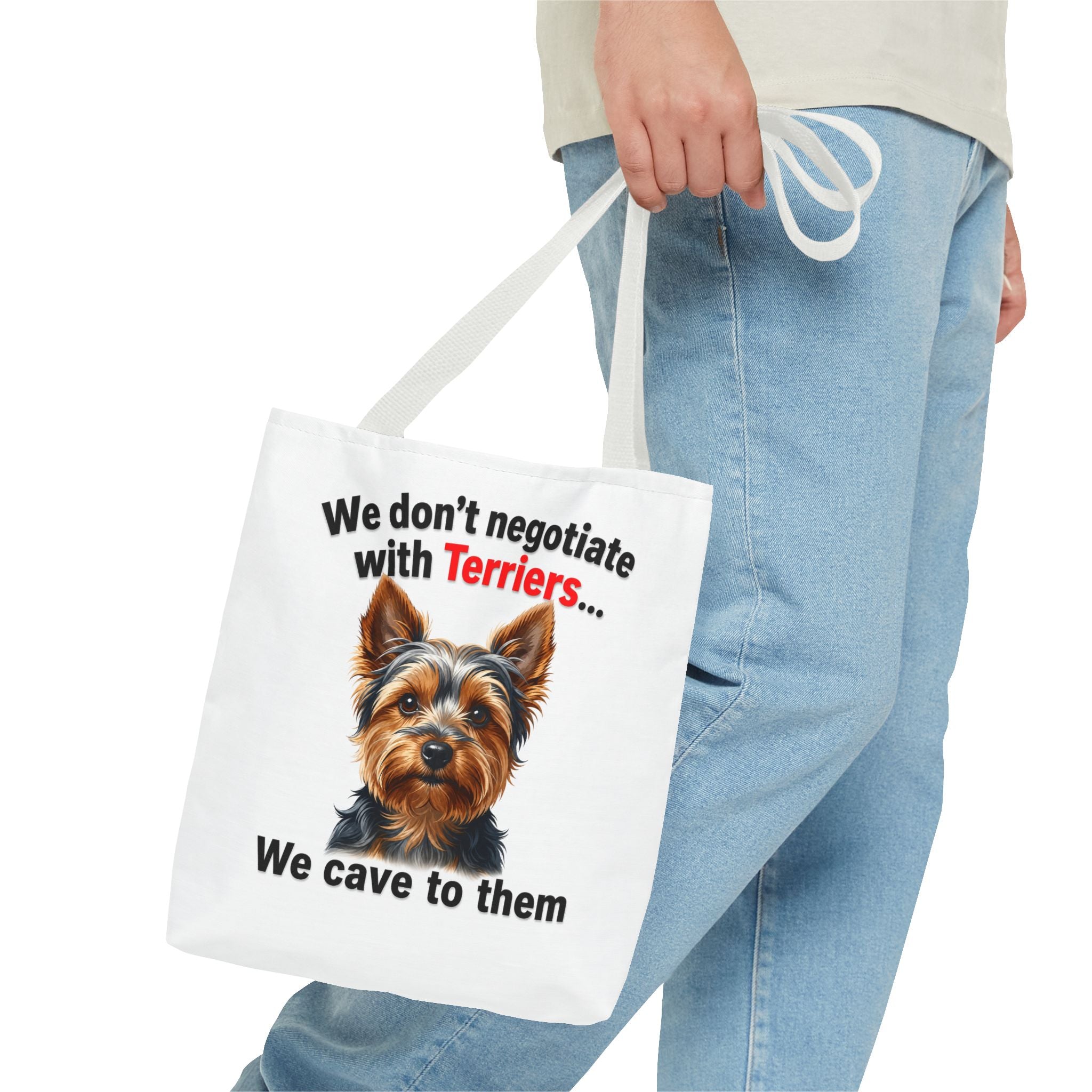 Yorkie Lover's Canvas Tote