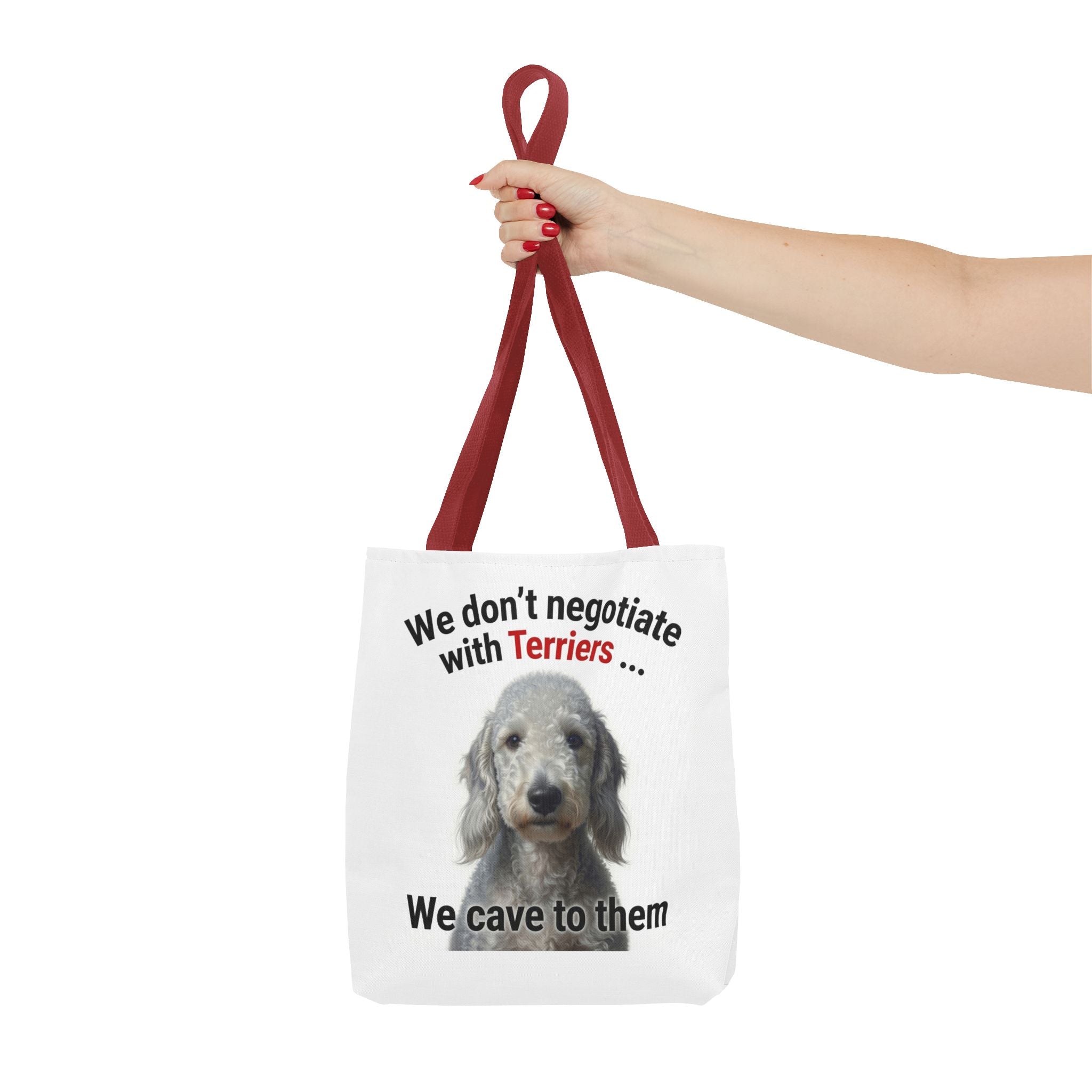 Bedlington Terrier Canvas Tote