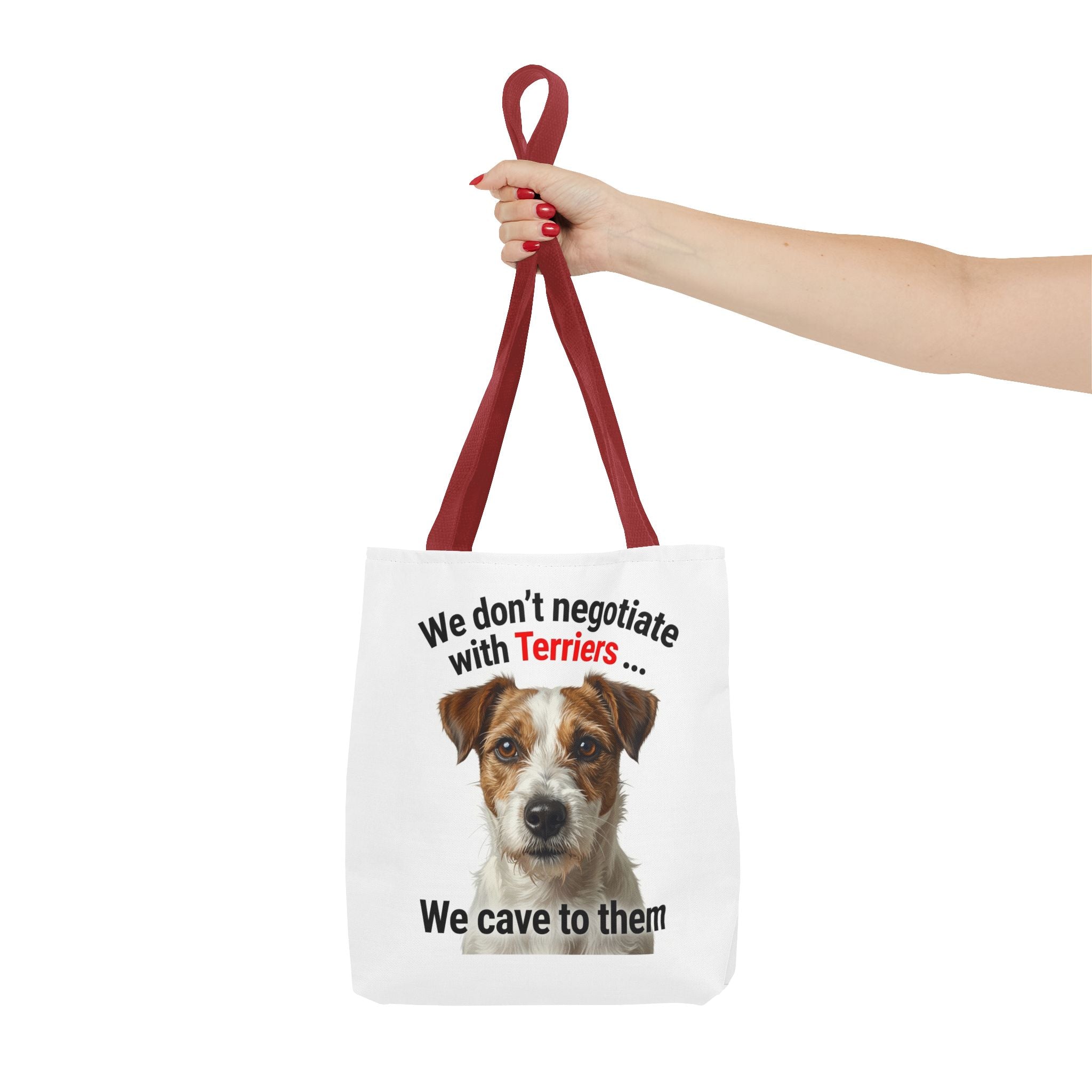 Jack Russell (Wire Haired) Terrier Canvas Tote