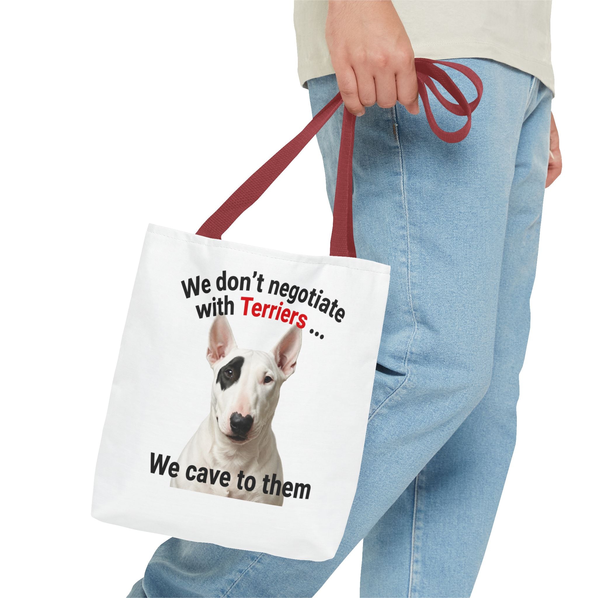 Bull Terrier Canvas Tote