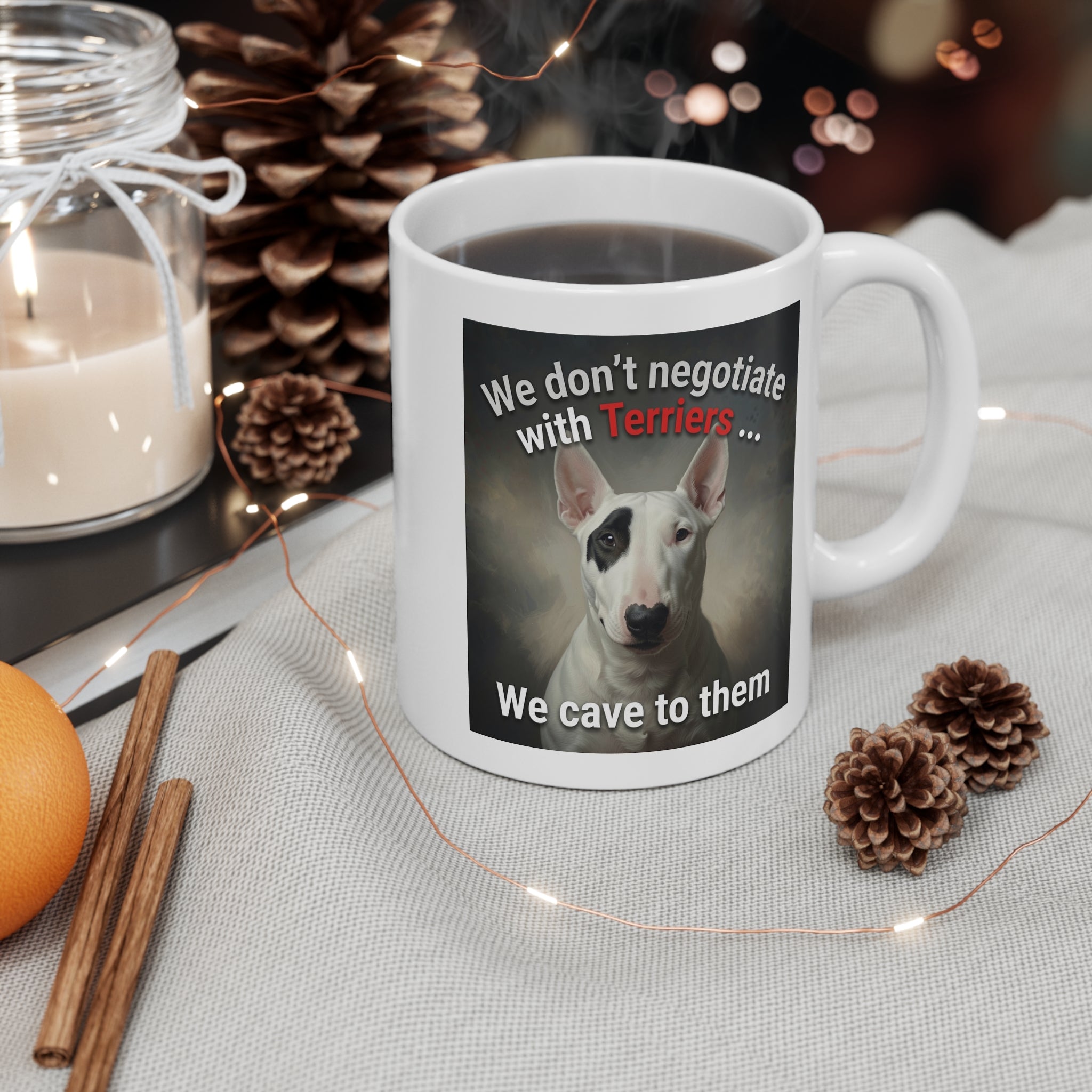 Bull Terrier Lover's 11oz Coffee Cup