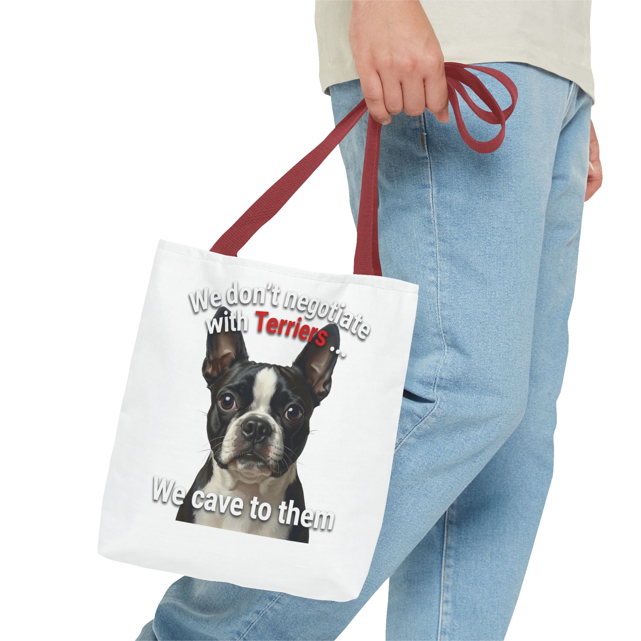 Boston Terrier Canvas Tote