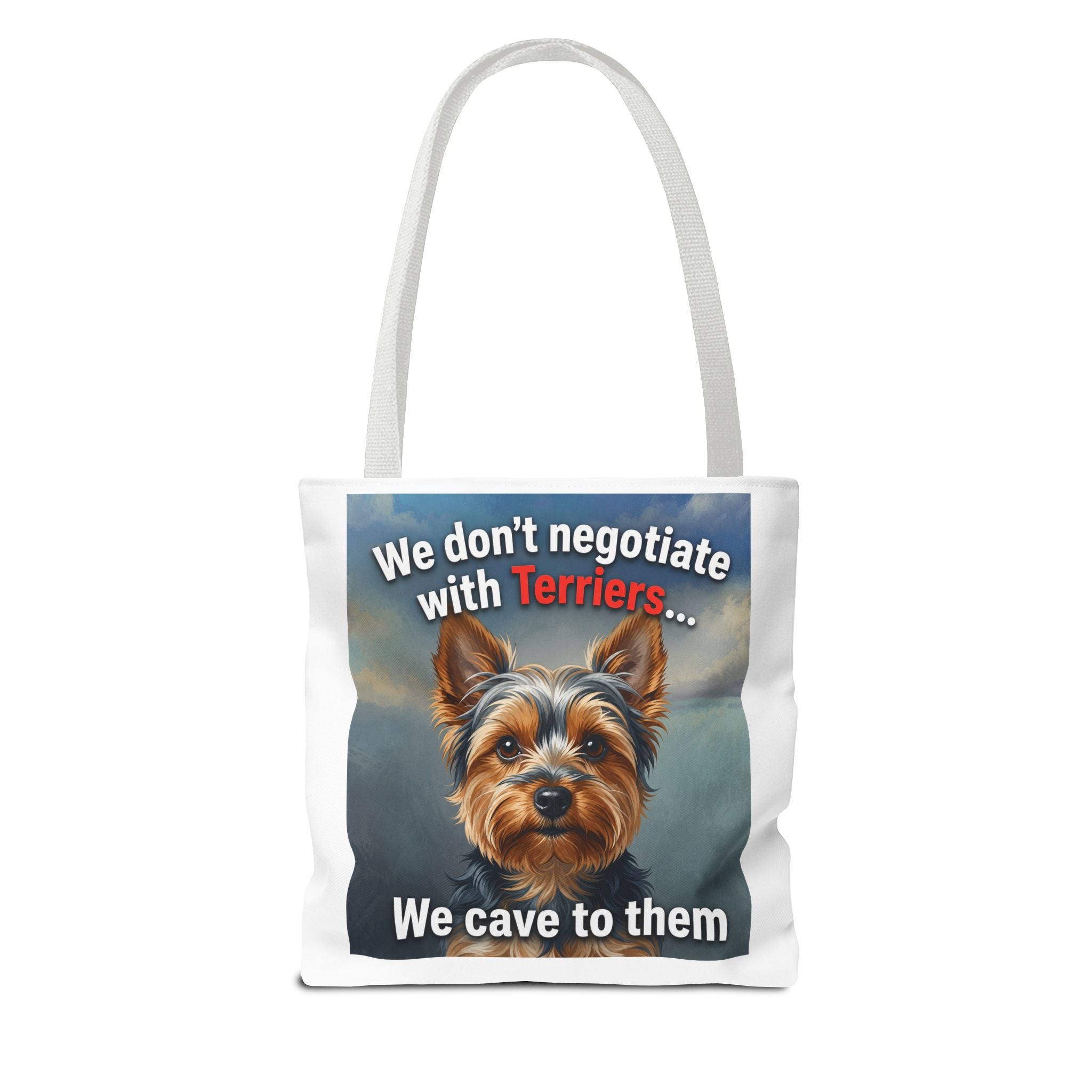 Yorkie Lover's Canvas Tote