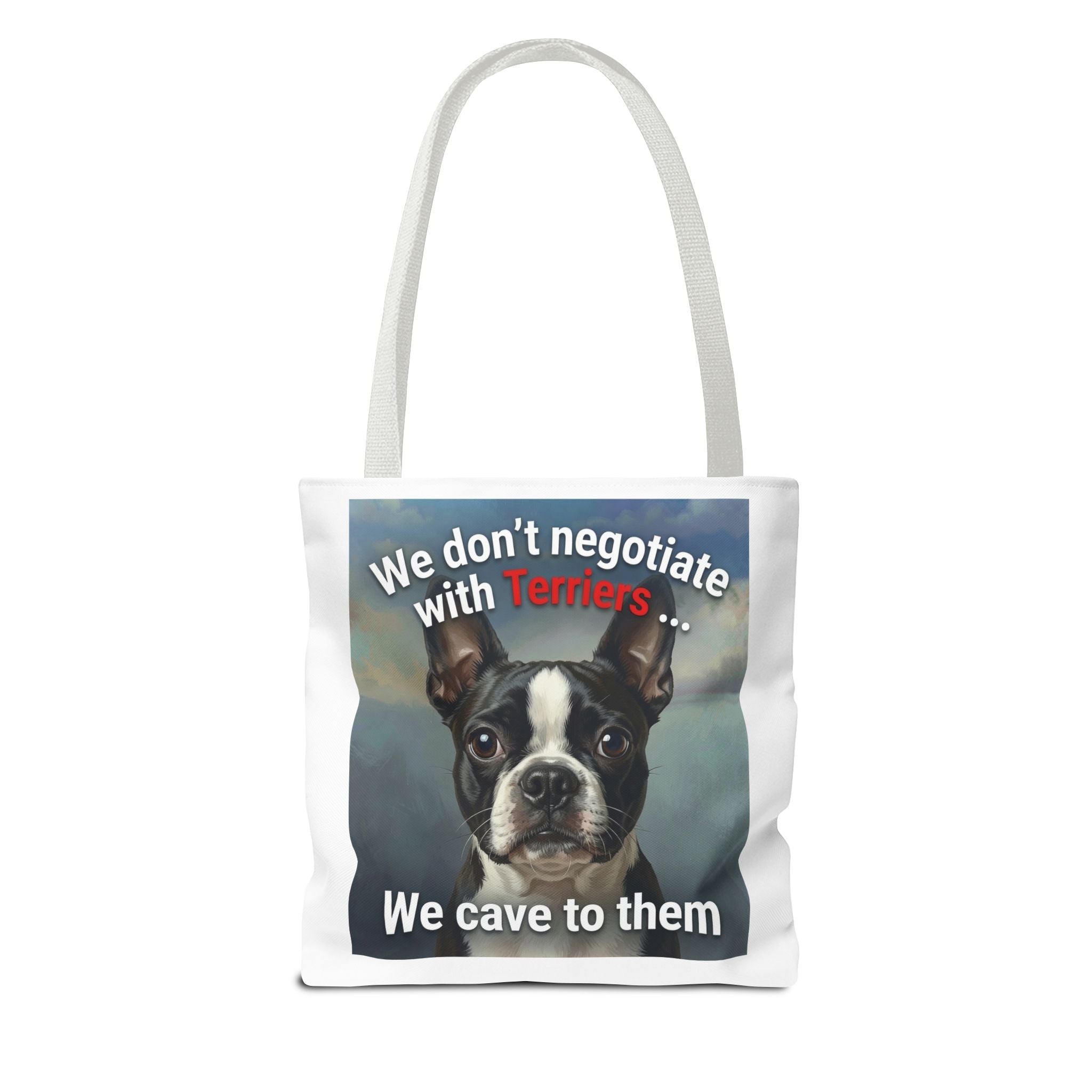 Boston Terrier Canvas Tote