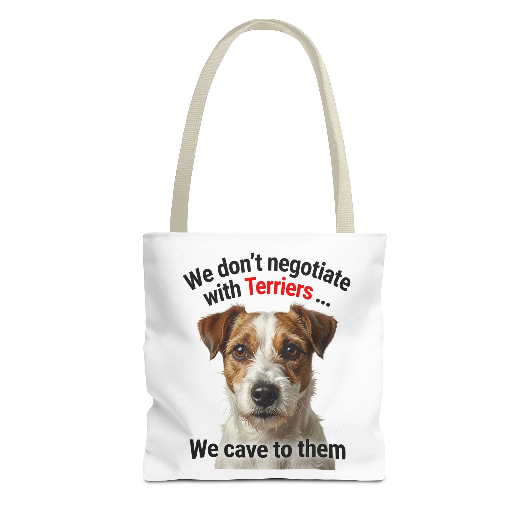 Jack Russell (Wire Haired) Terrier Canvas Tote