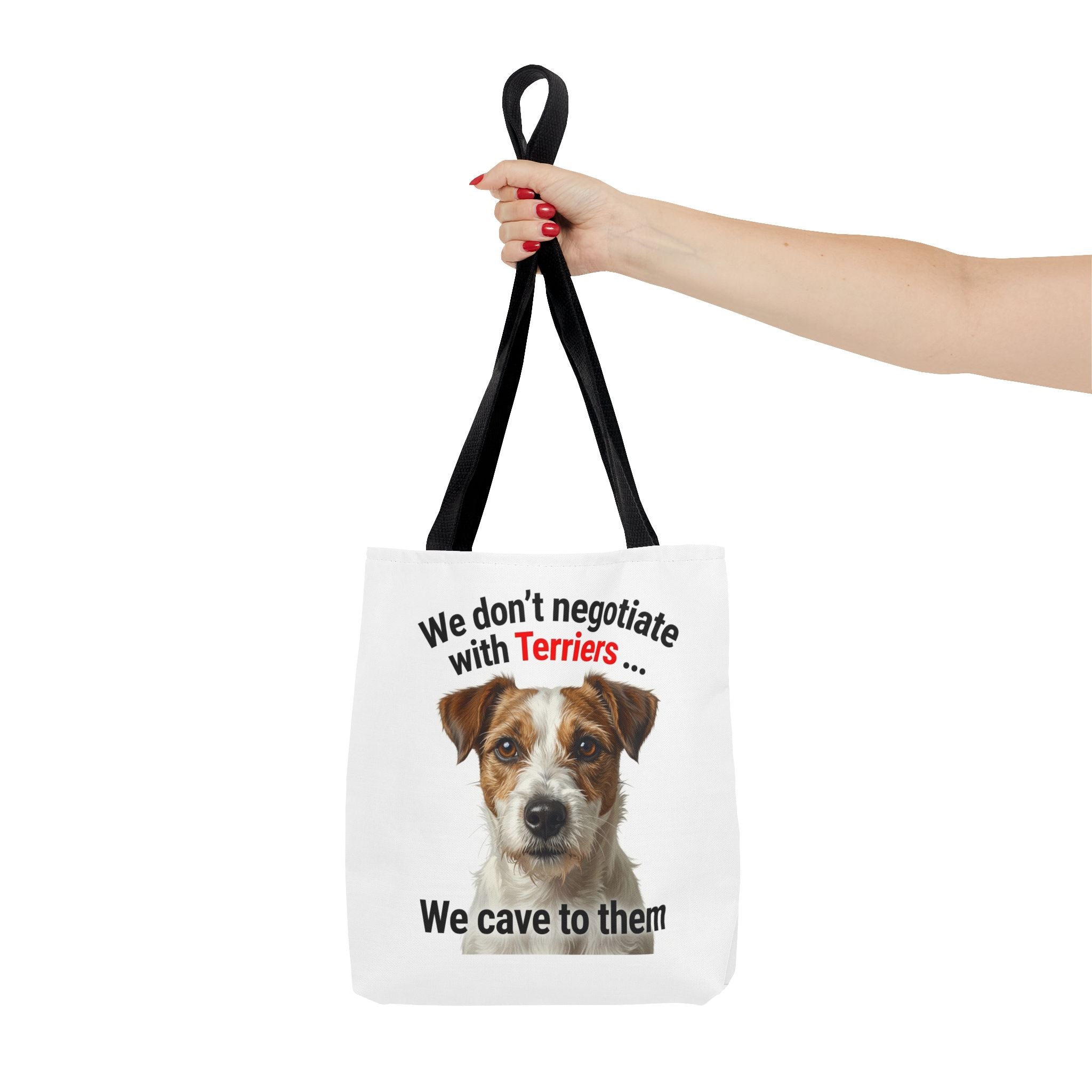 Jack Russell (Wire Haired) Terrier Canvas Tote