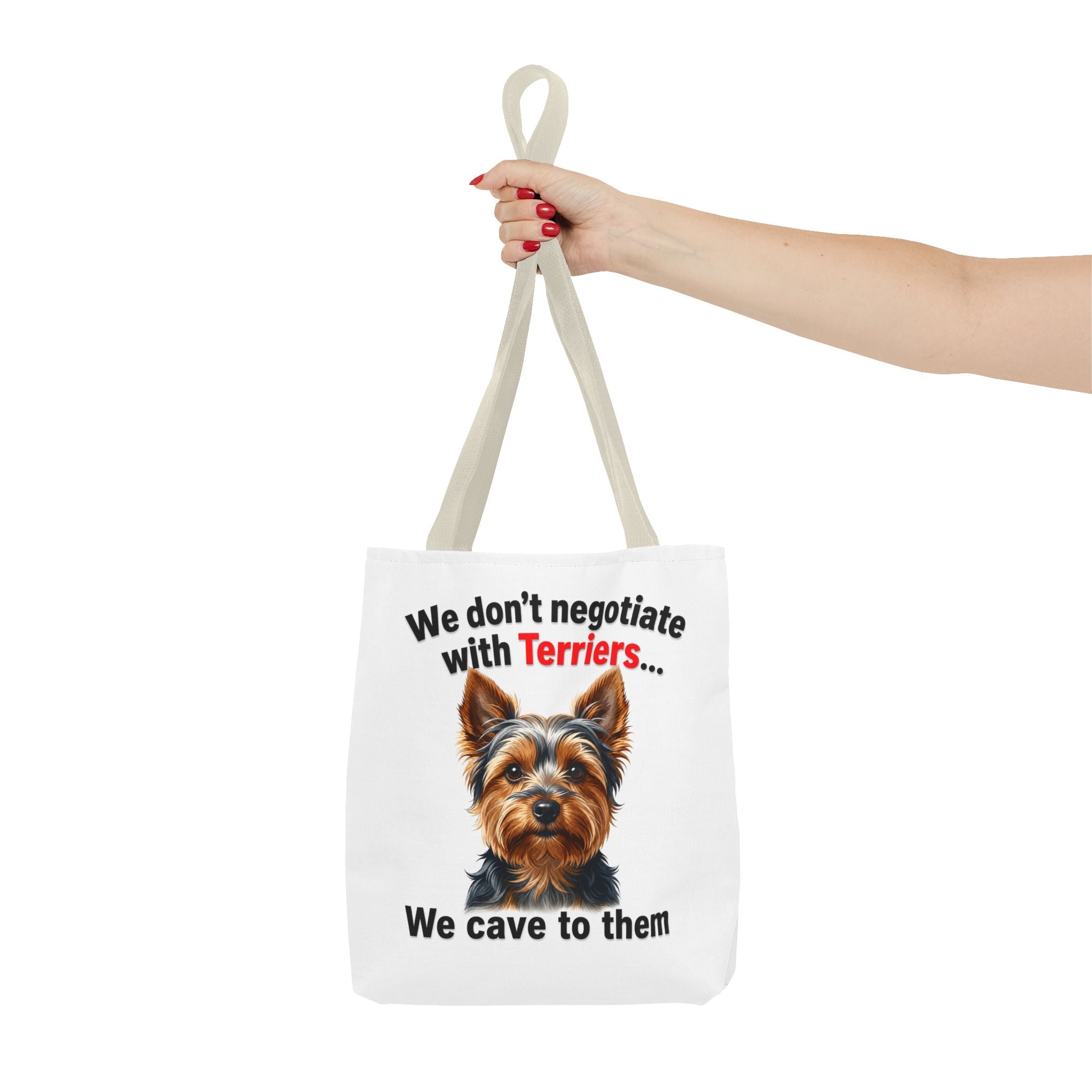Yorkie Lover's Canvas Tote