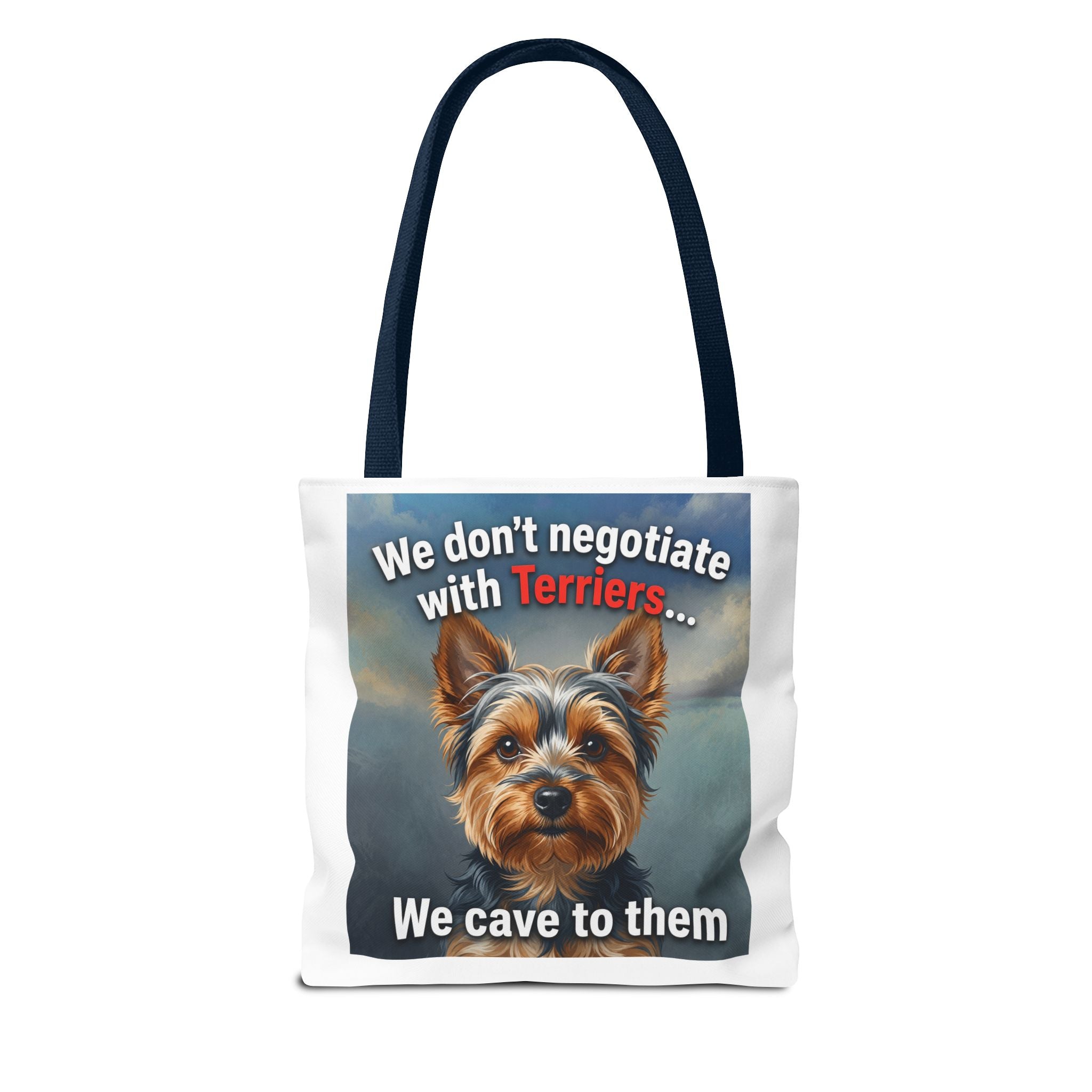 Yorkie Lover's Canvas Tote