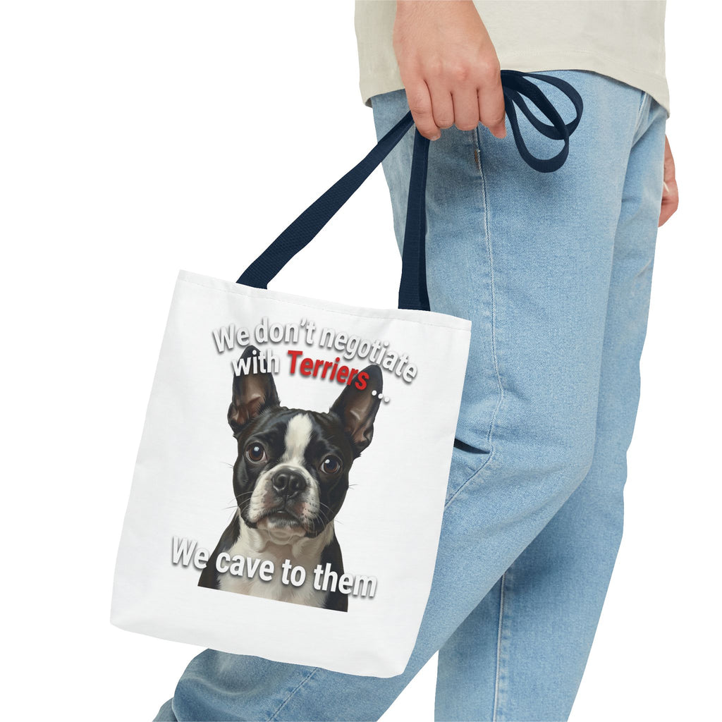 Boston Terrier Canvas Tote