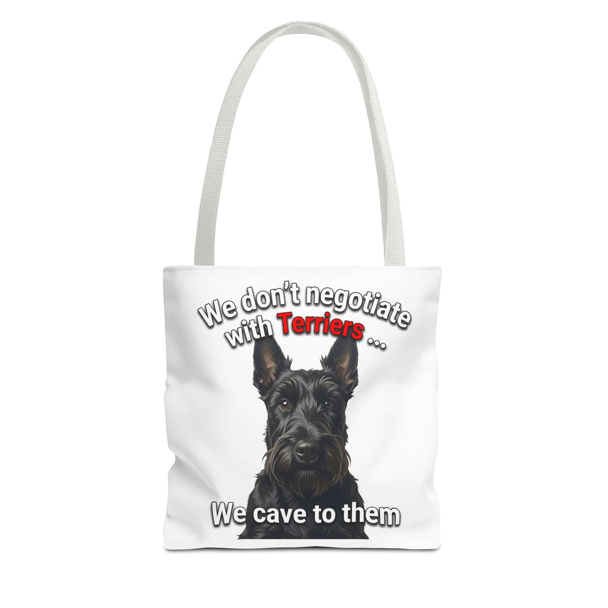 Scottish Terrier Lovers Canvas Tote