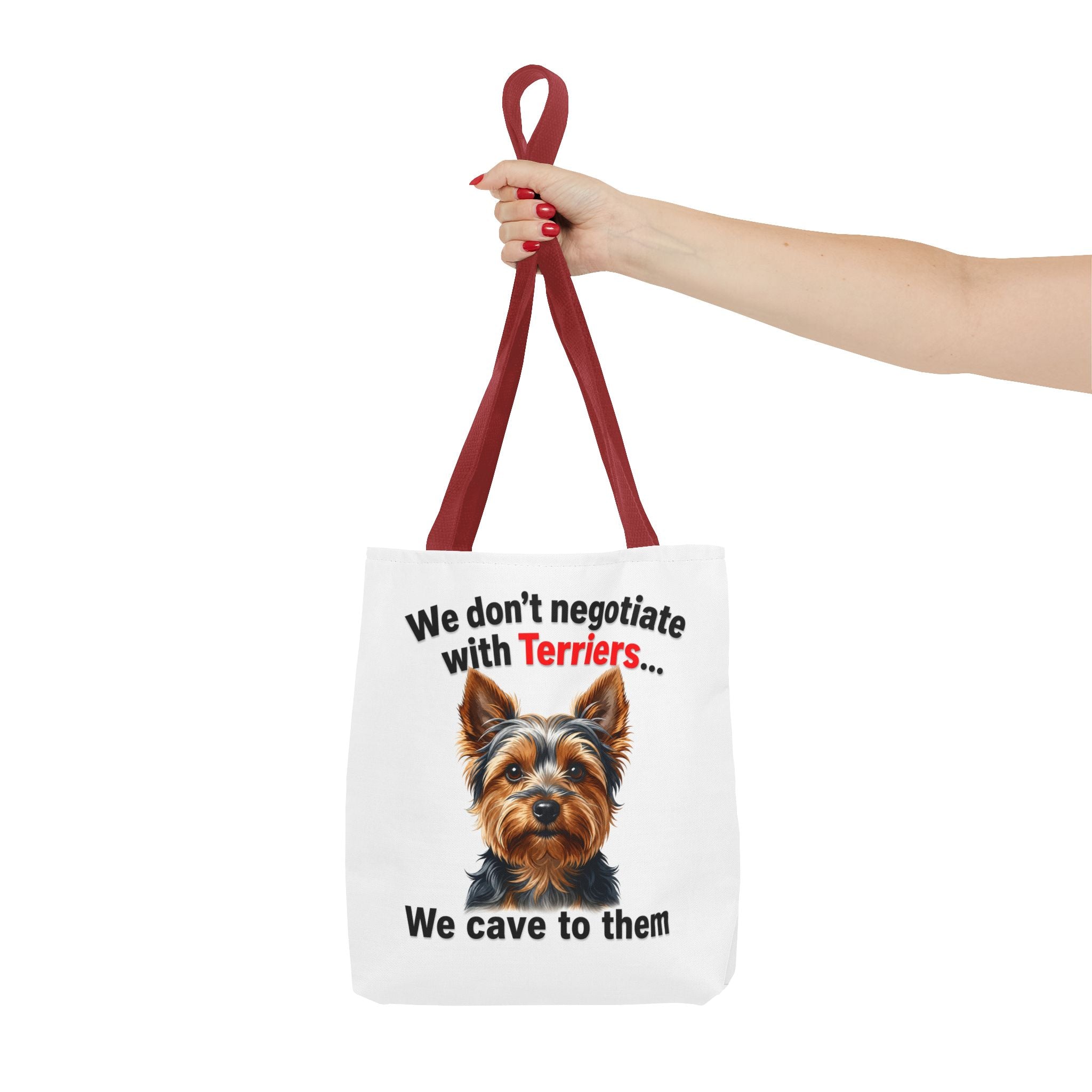 Yorkie Lover's Canvas Tote
