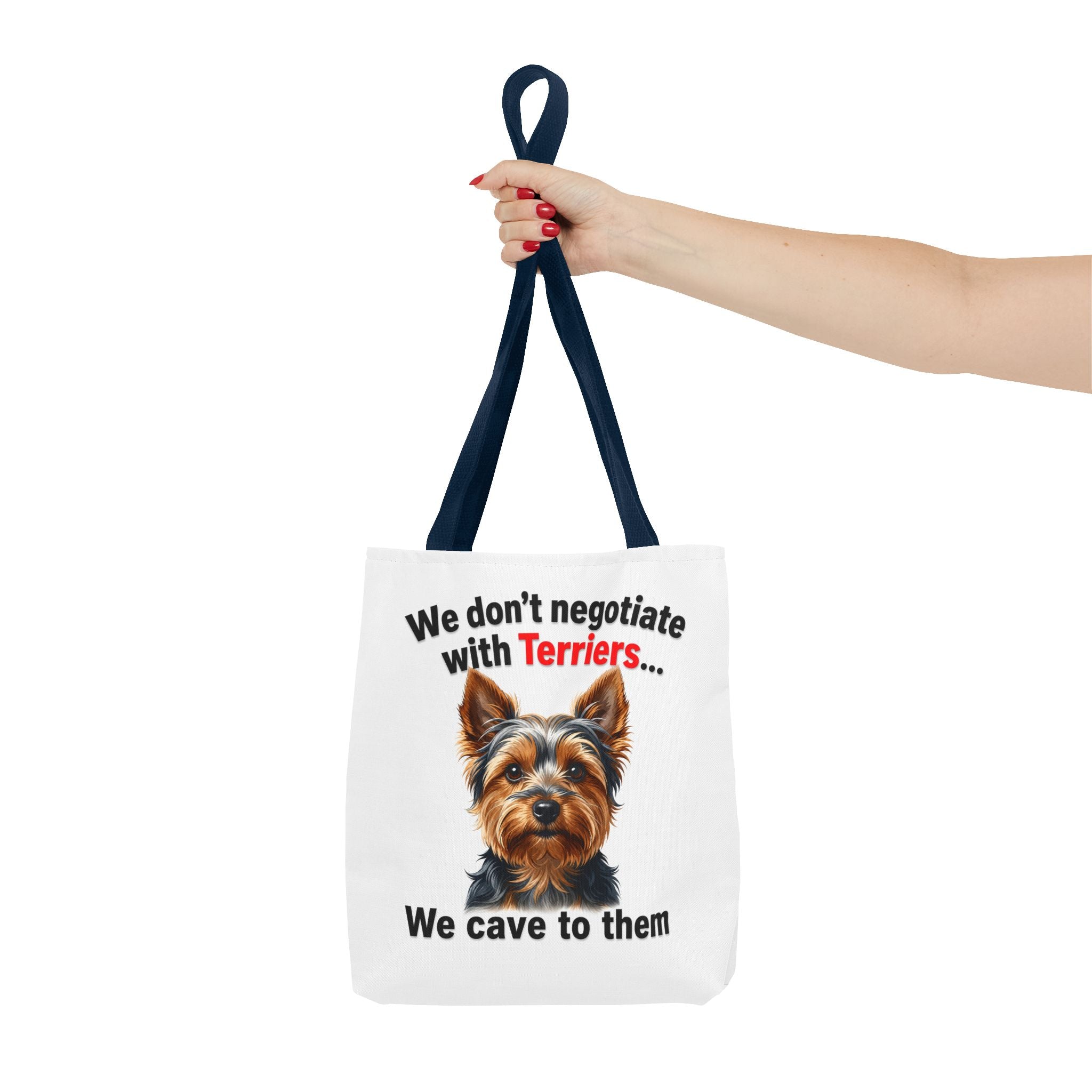 Yorkie Lover's Canvas Tote