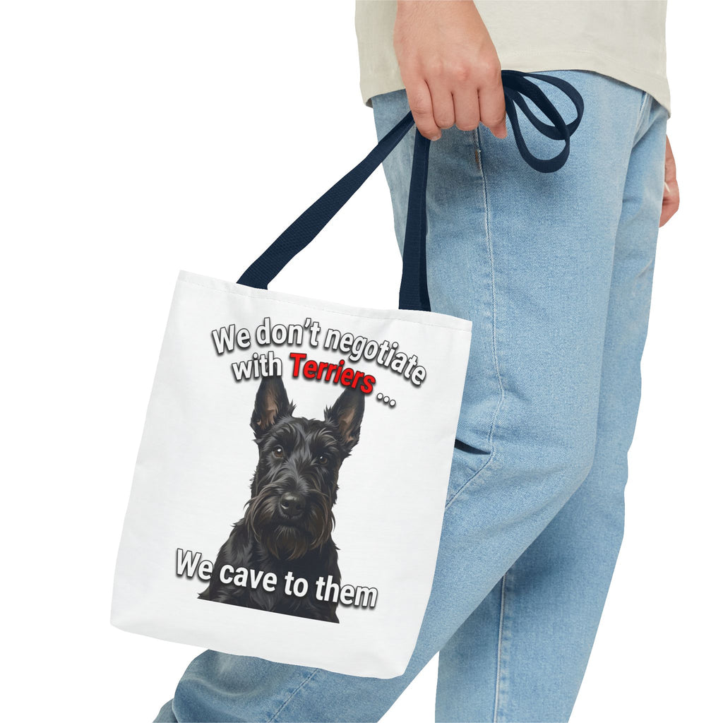 Scottish Terrier Lovers Canvas Tote