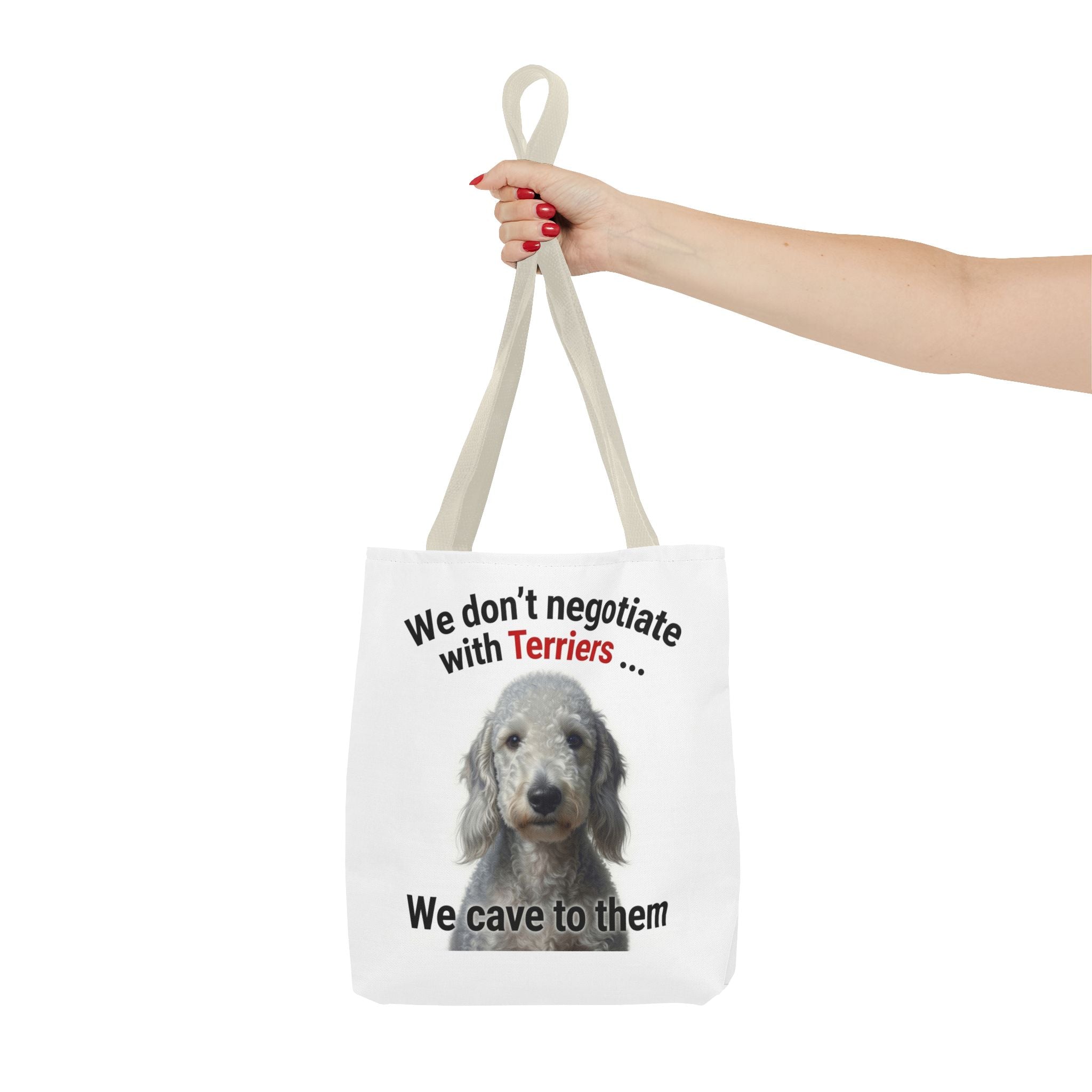 Bedlington Terrier Canvas Tote