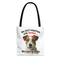 Jack Russell (Wire Haired) Terrier Canvas Tote