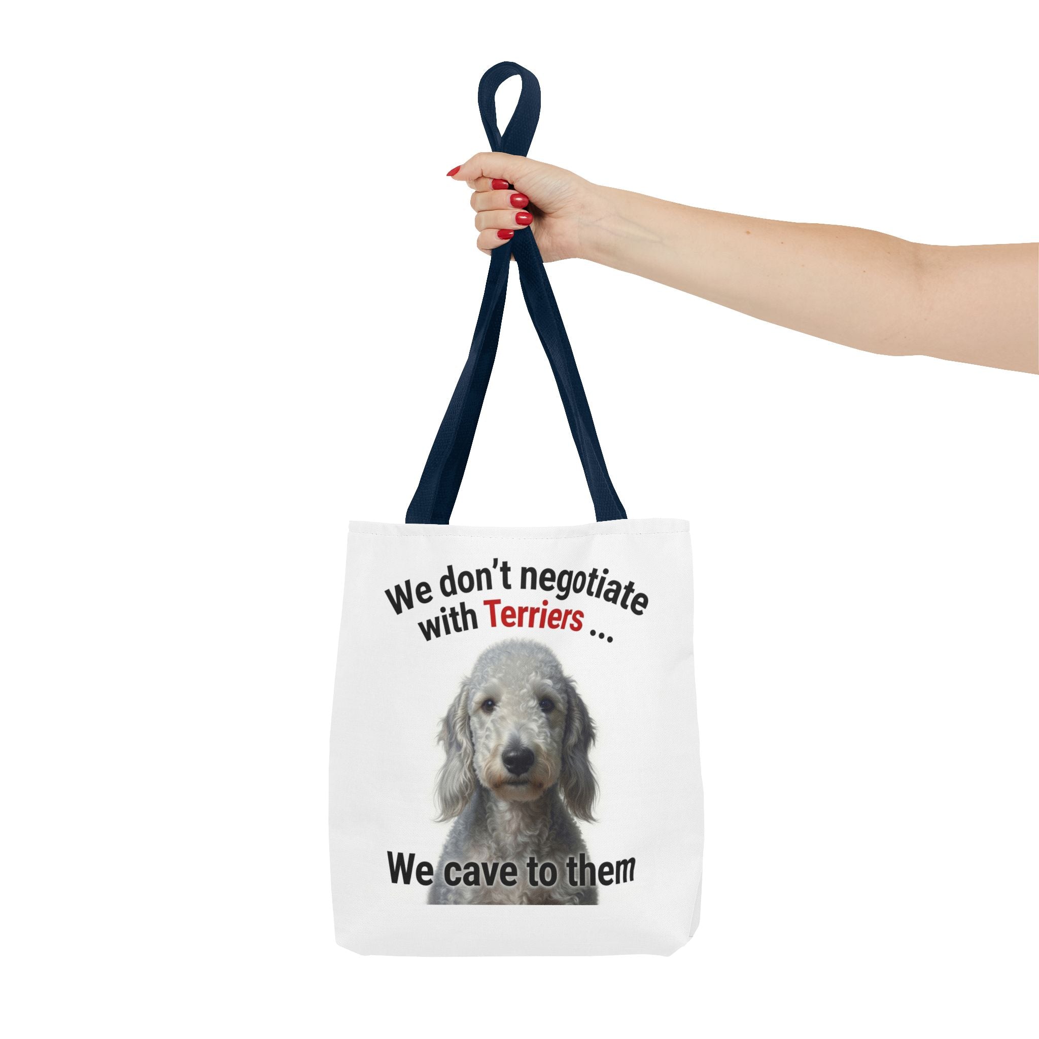 Bedlington Terrier Canvas Tote