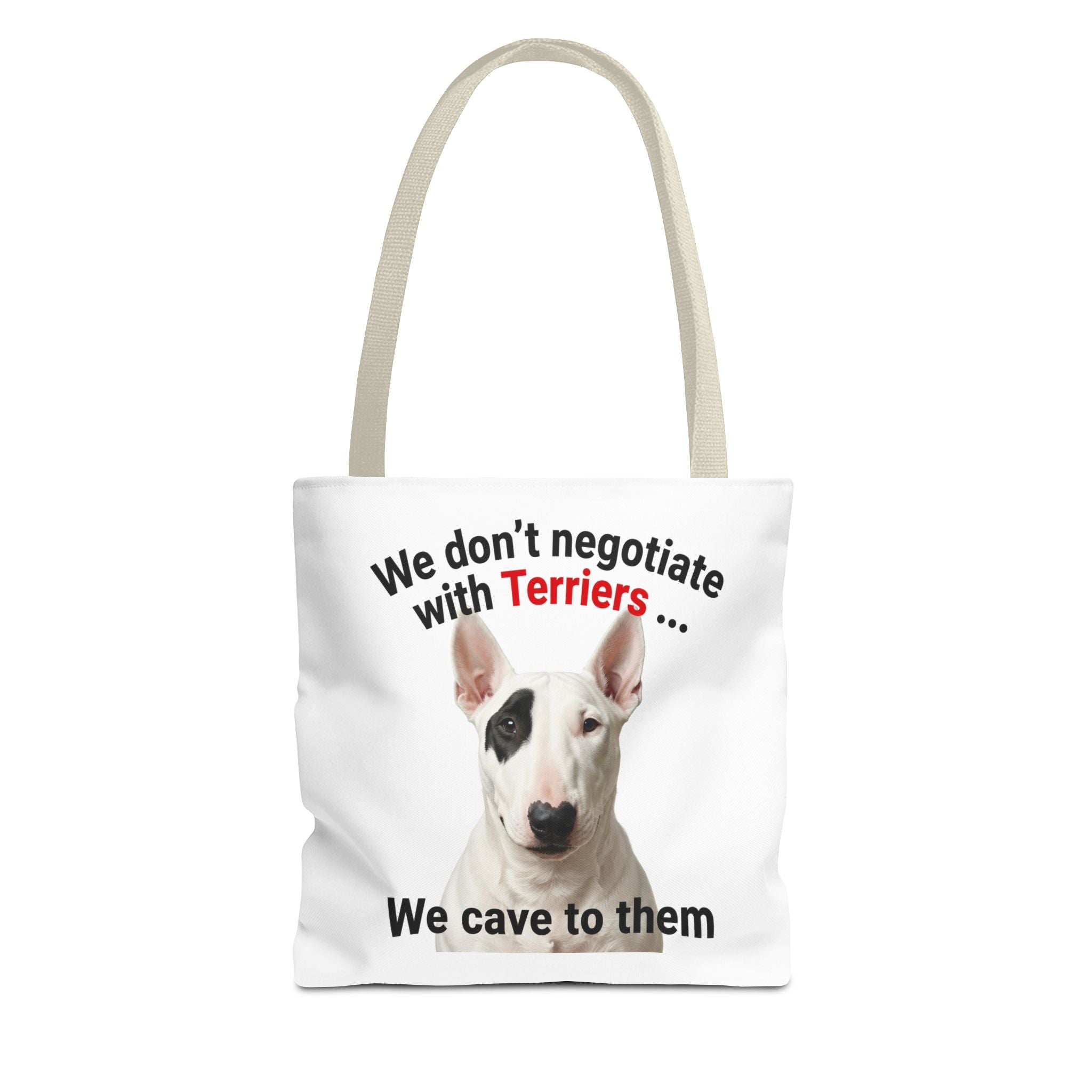Bull Terrier Canvas Tote