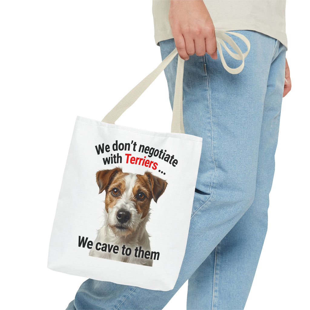 Jack Russell (Wire Haired) Terrier Canvas Tote