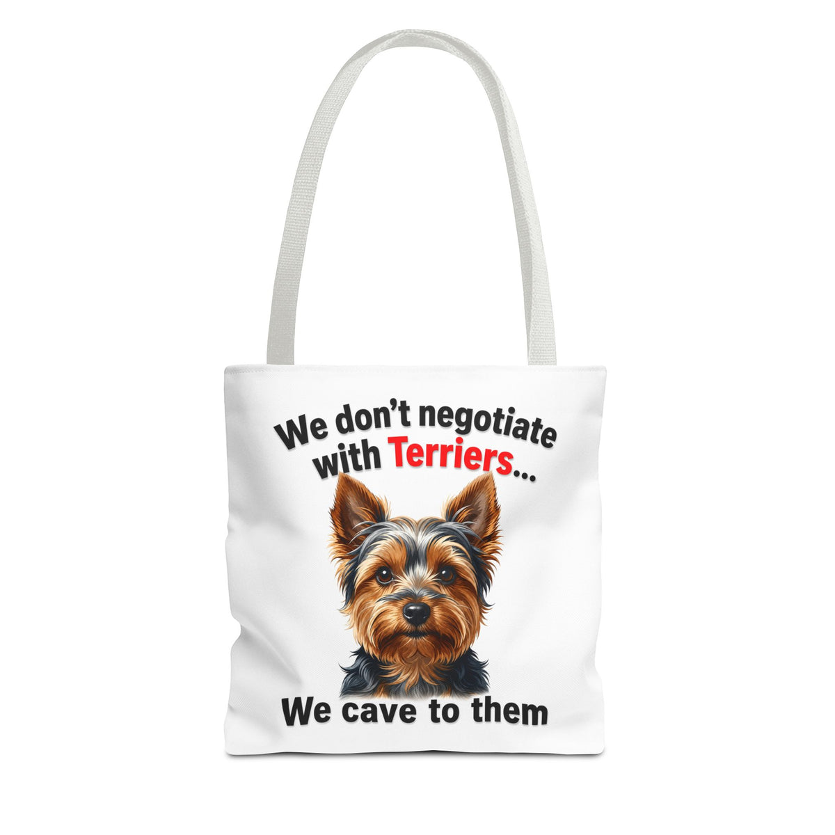 Yorkie Lover's Canvas Tote