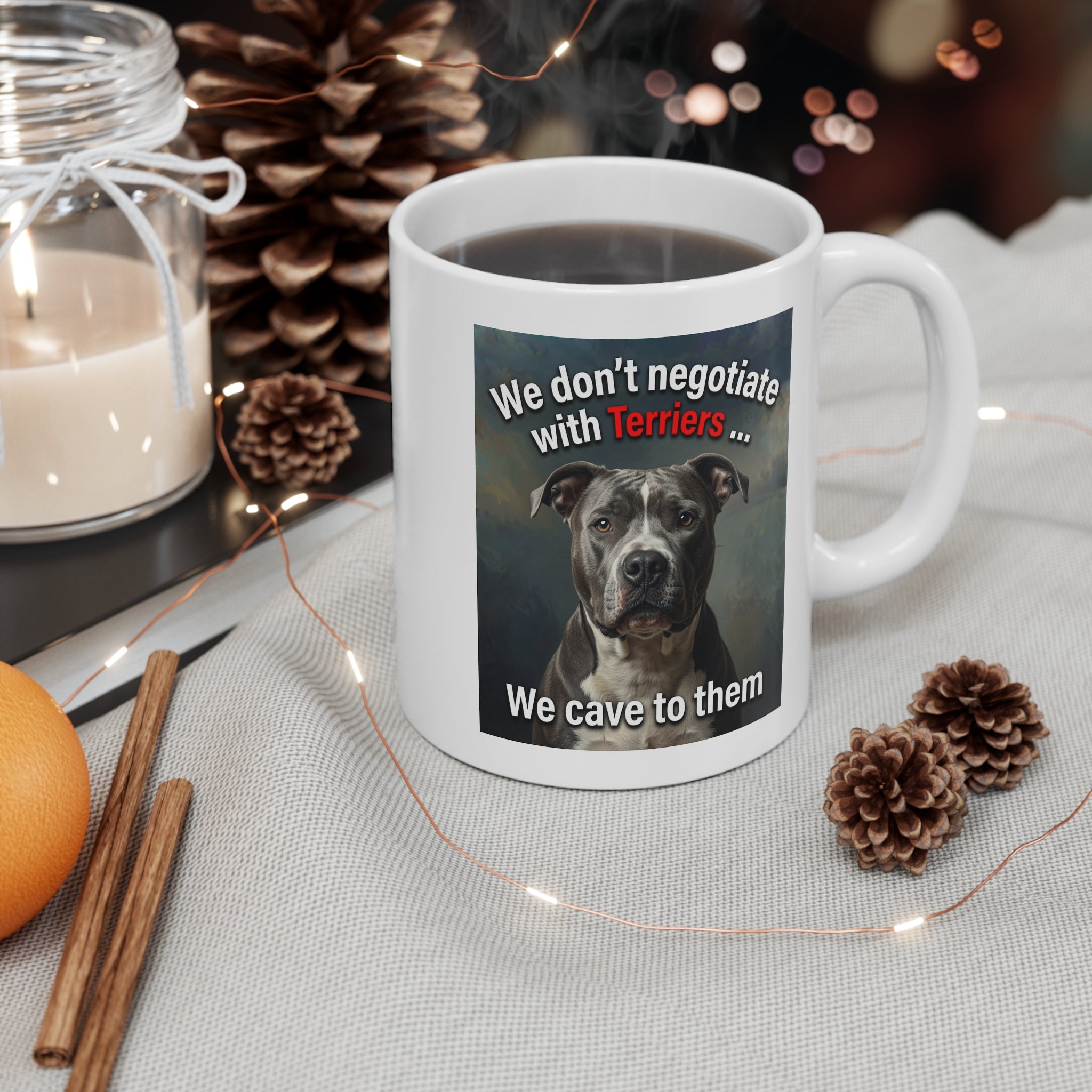 American Staffordshire Terrier Lover's 11oz Coffee Cup