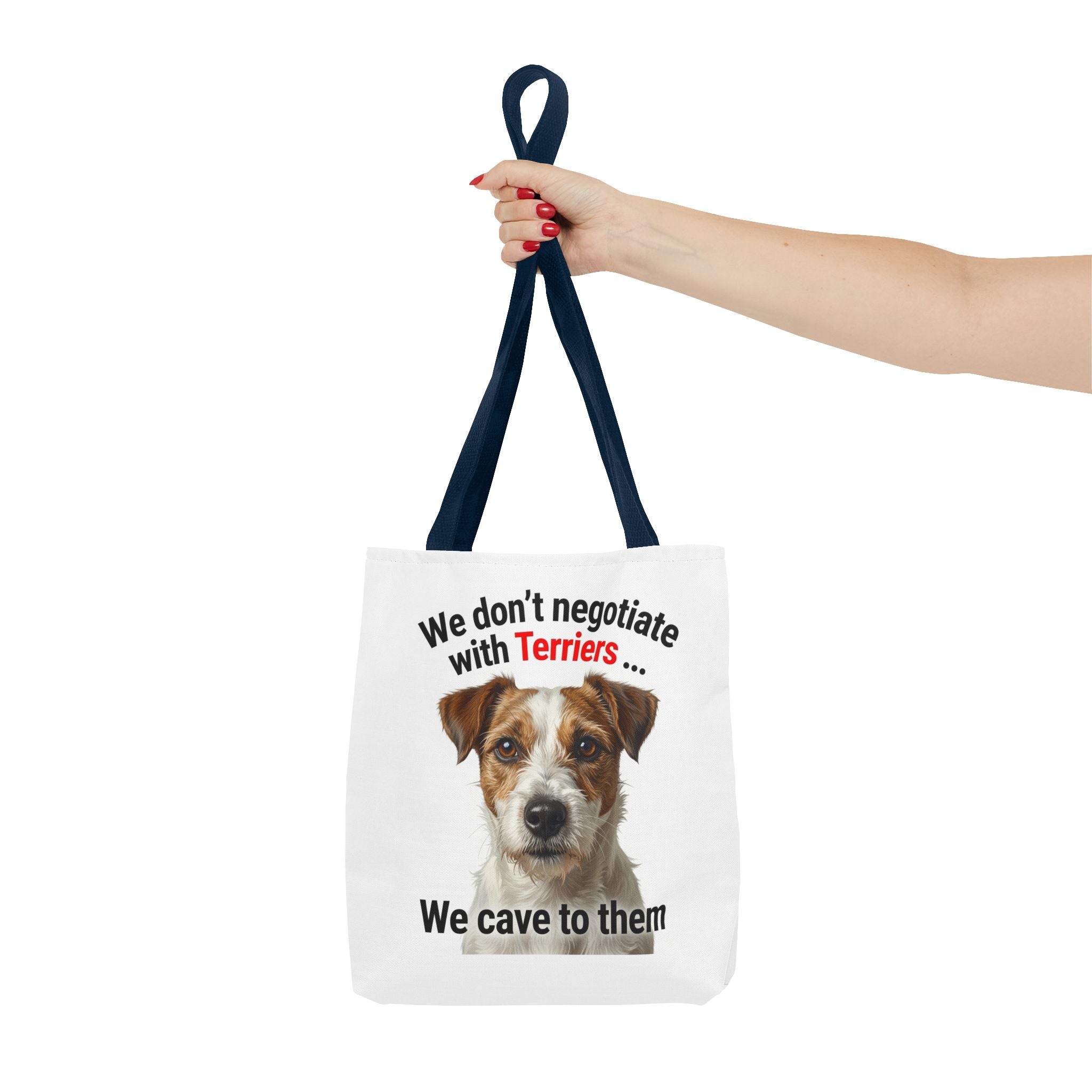 Jack Russell (Wire Haired) Terrier Canvas Tote
