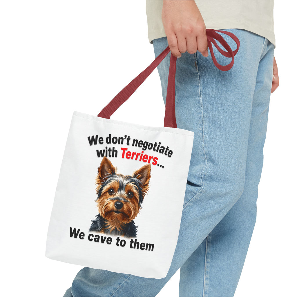 Yorkie Lover's Canvas Tote