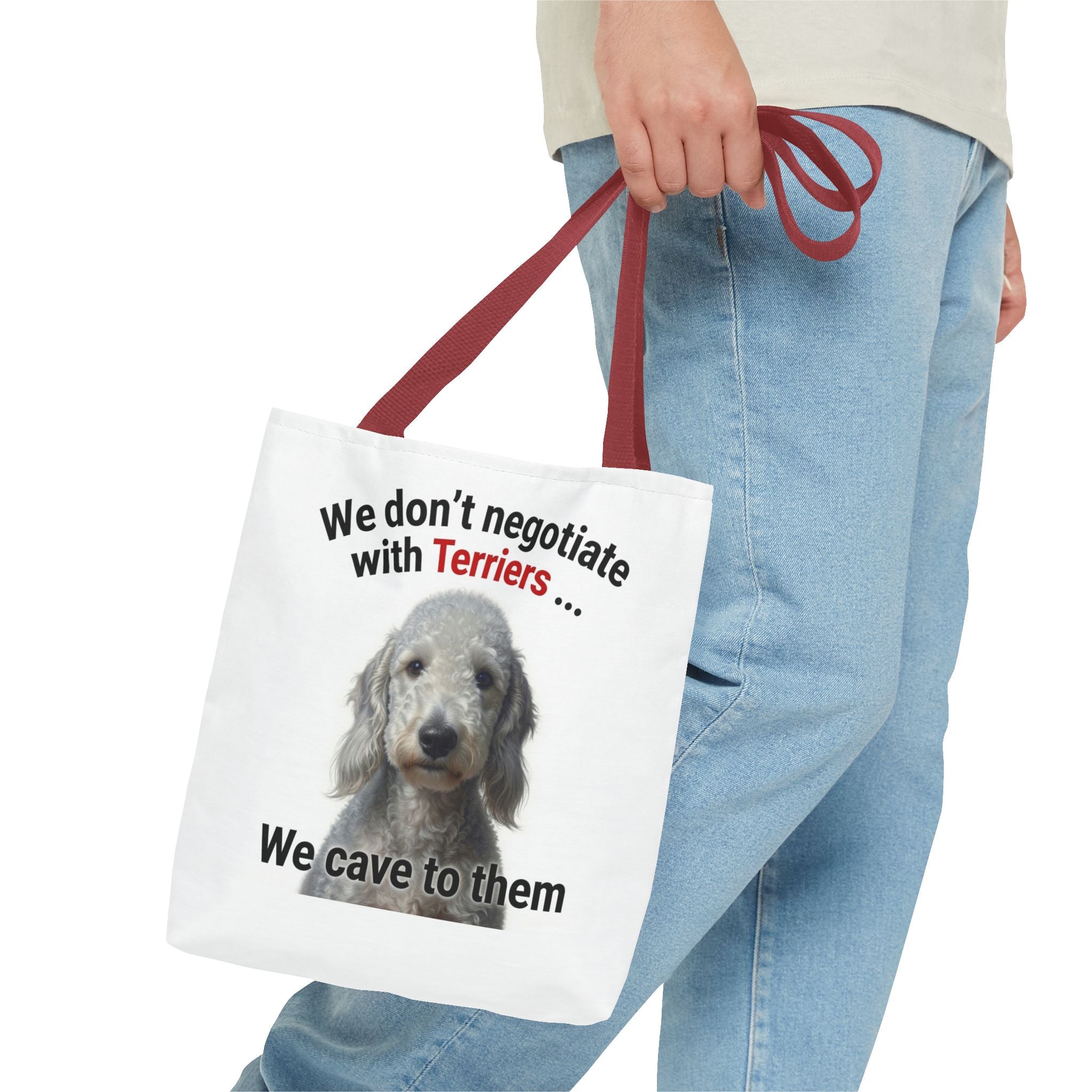 Bedlington Terrier Canvas Tote